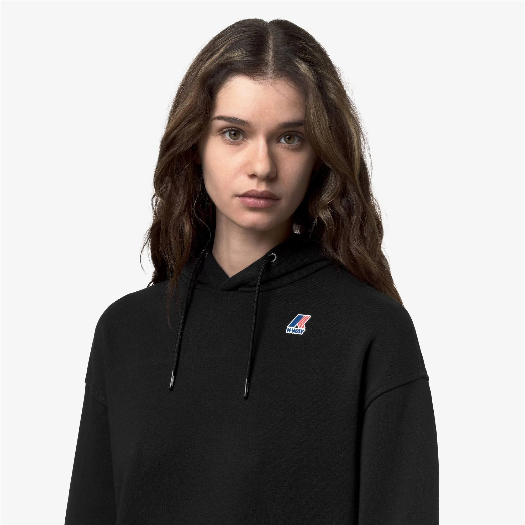 NINETTE POLY COTTON - Fleece - Jumper - Woman - BLACK PURE - Image 2