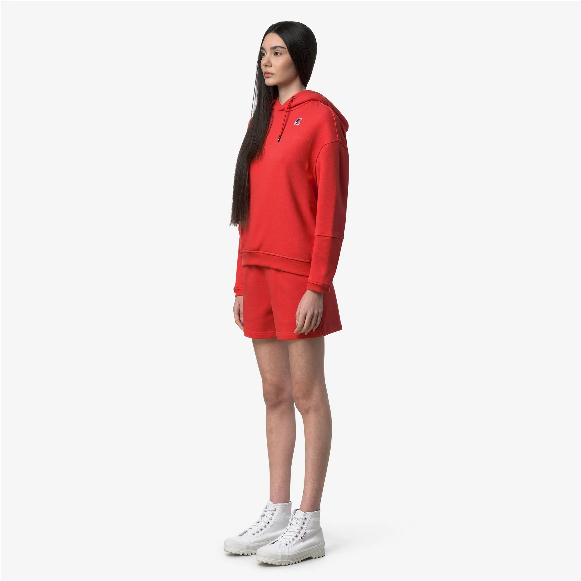 NINETTE POLY COTTON - Fleece - Jumper - Woman - RED POPPY - Image 4
