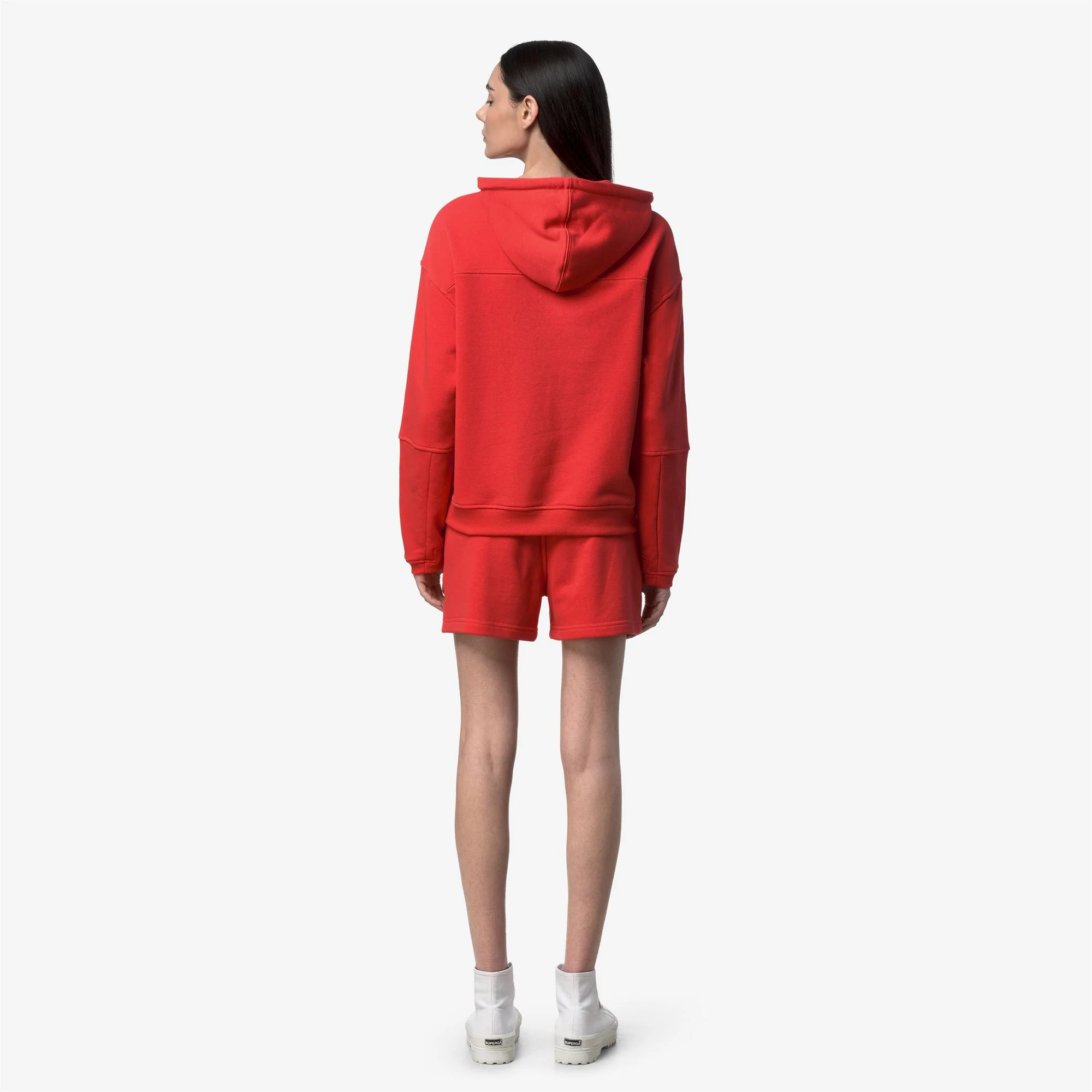 NINETTE POLY COTTON - Fleece - Jumper - Woman - RED POPPY - Image 5