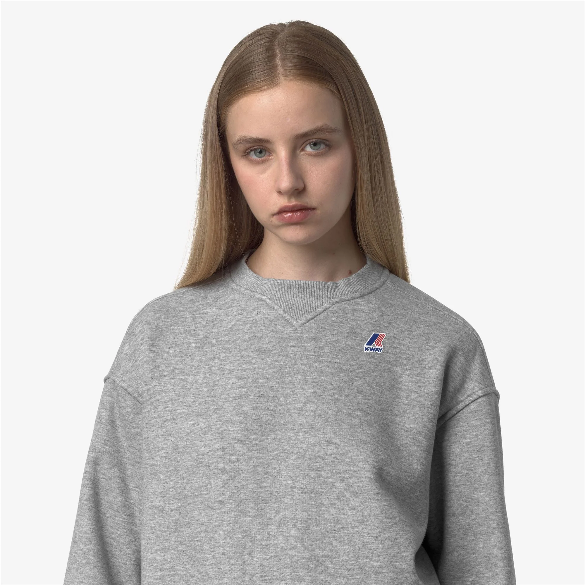 NOELLA BRUSHED PC - Fleece - Jumper - Woman - GREY MELANGE MID - Image 2