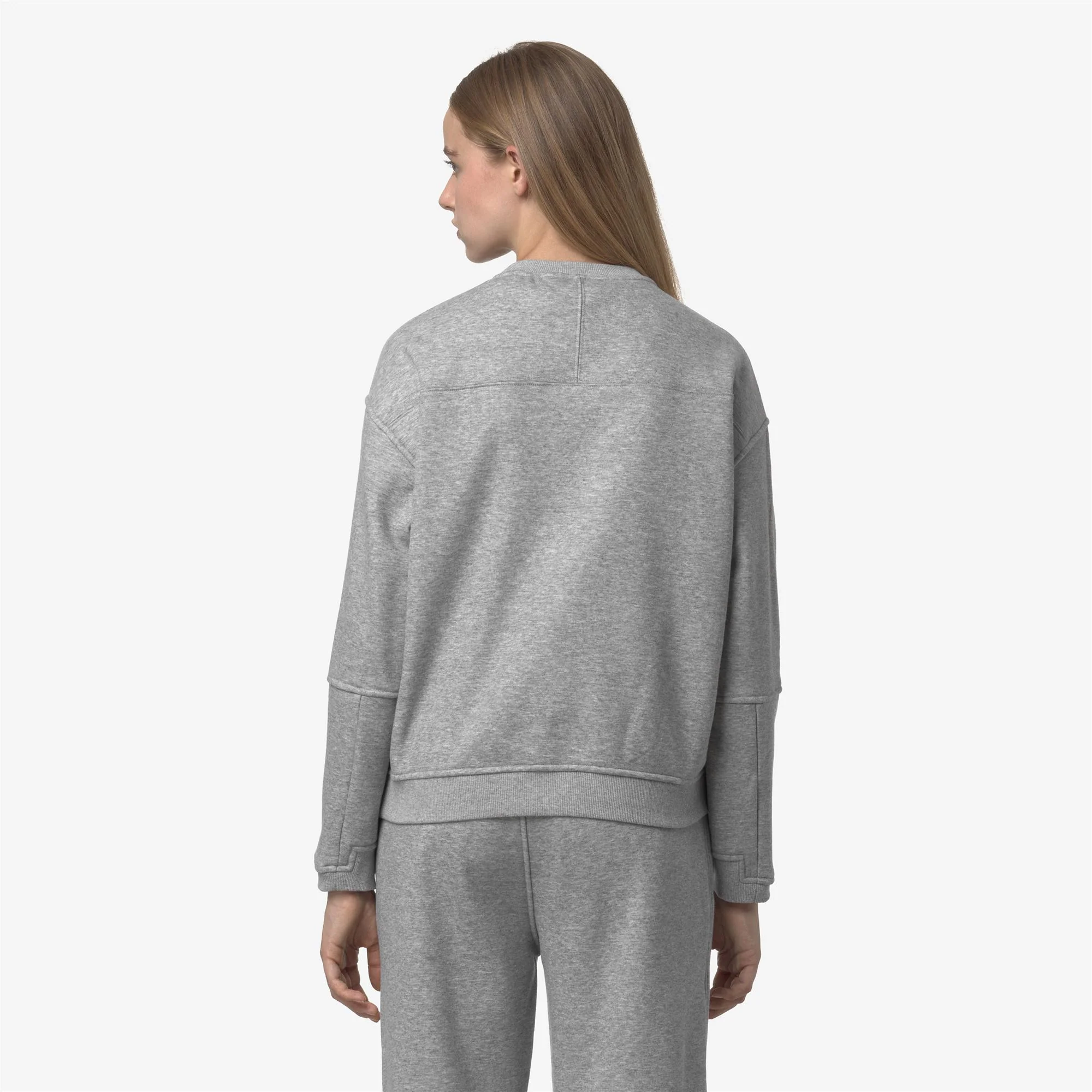 NOELLA BRUSHED PC - Fleece - Jumper - Woman - GREY MELANGE MID - Image 5