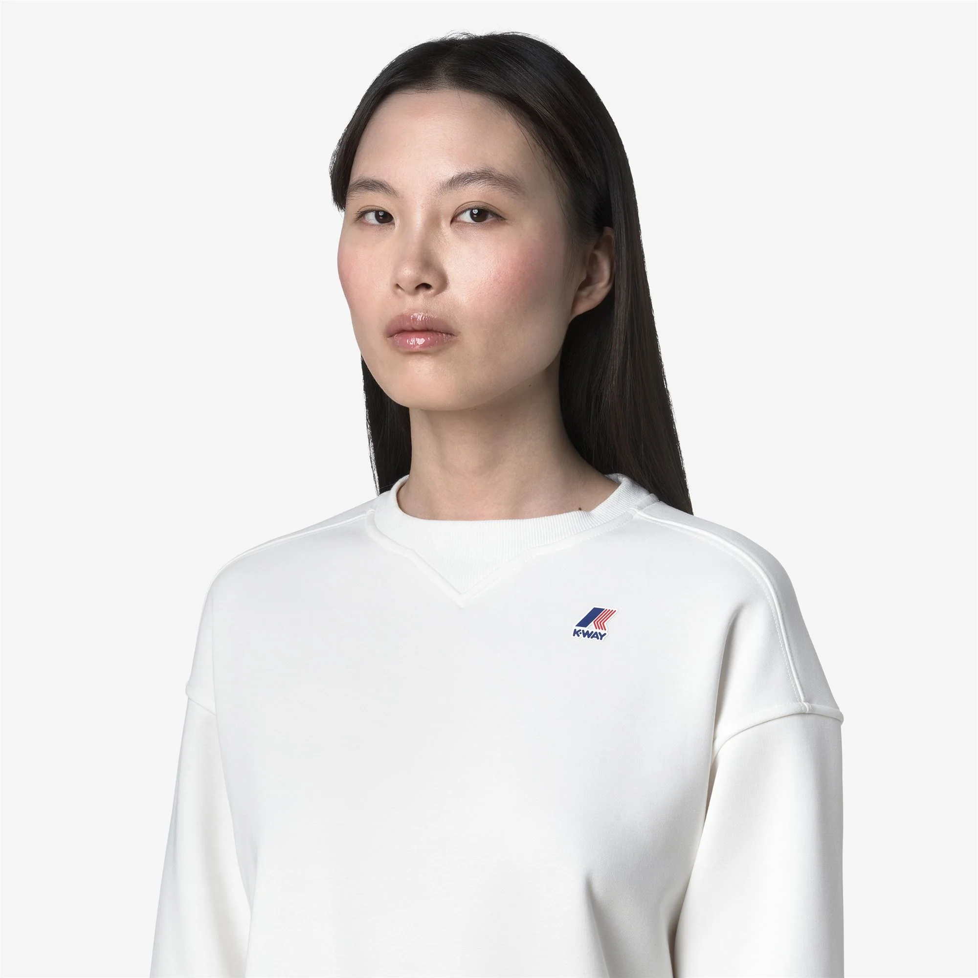 NOELLA BRUSHED PC - Fleece - Jumper - Woman - WHITE GARDENIA - Image 2