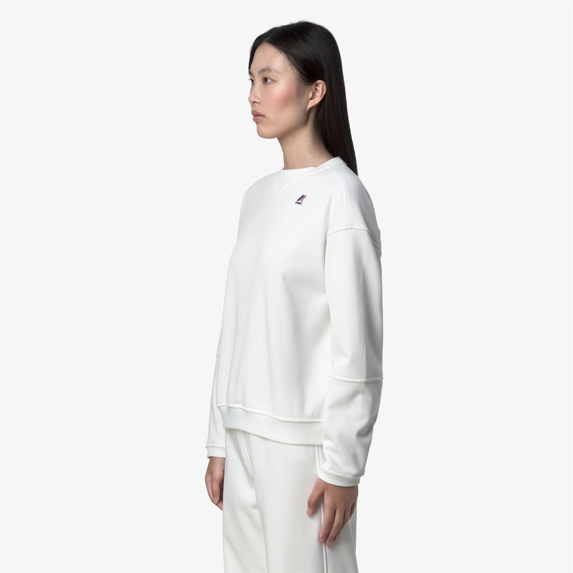NOELLA BRUSHED PC - Fleece - Jumper - Woman - WHITE GARDENIA - Image 4