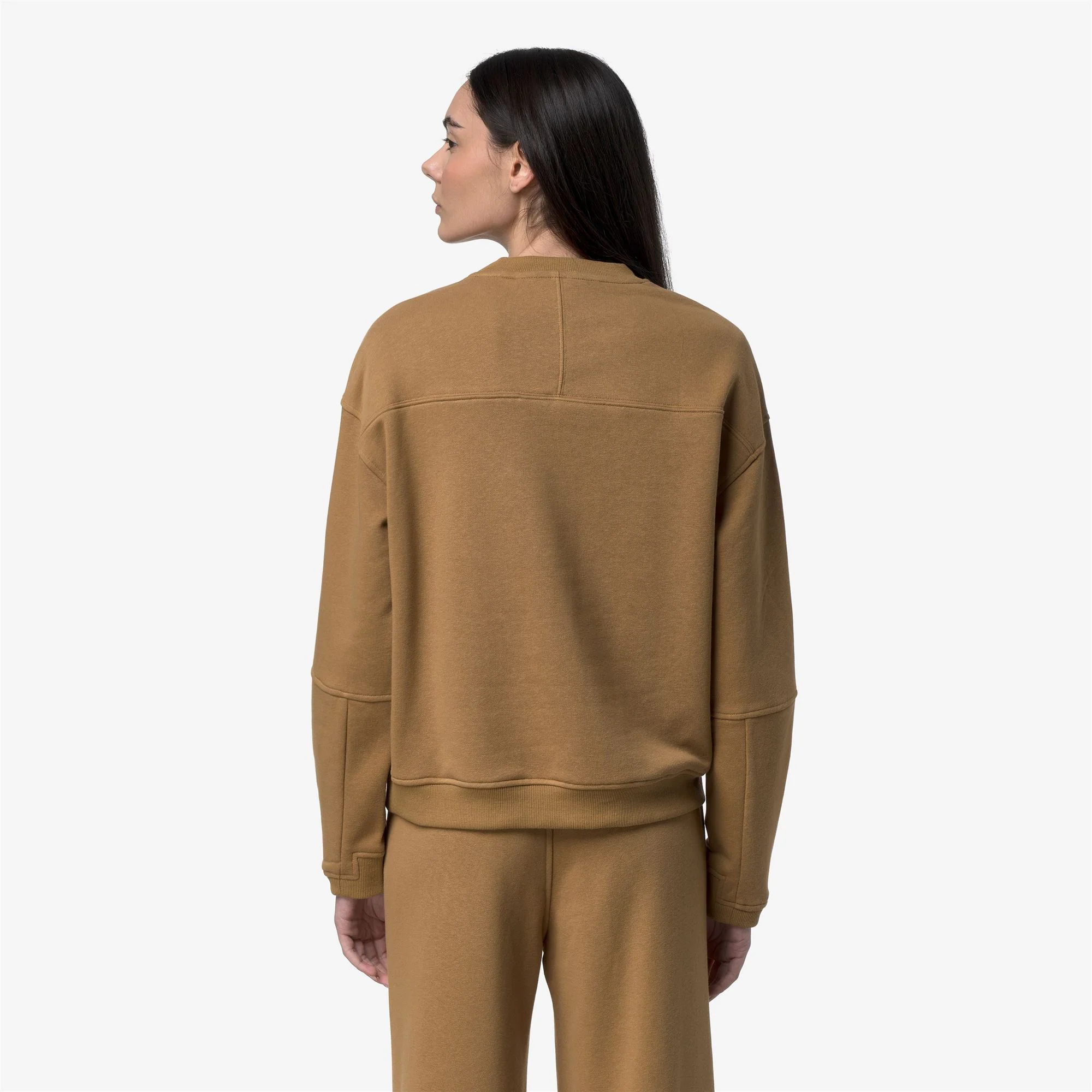 NOELLA POLY COTTON - Fleece - Pull  Over - Woman - BROWN BISTRE - Image 5