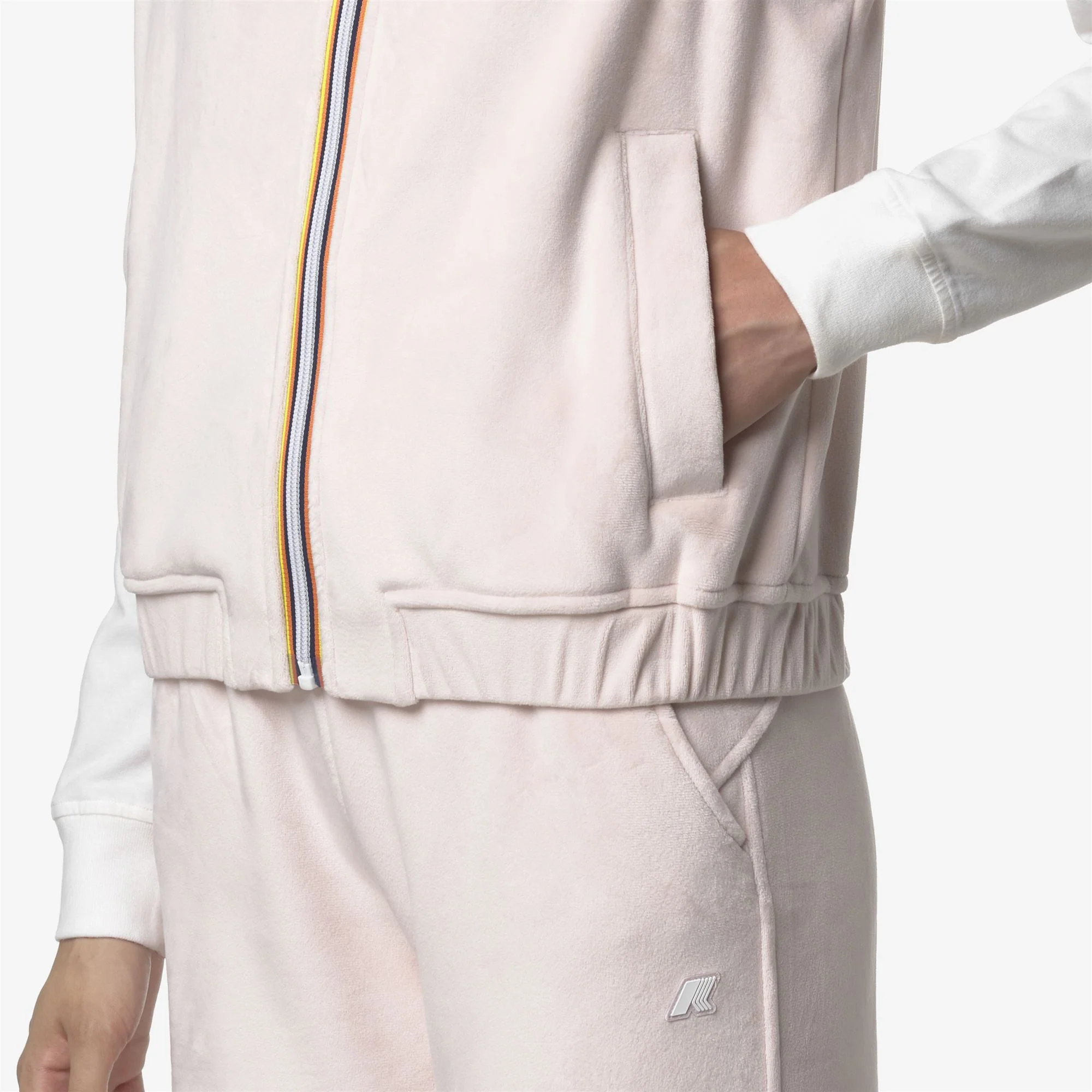 VIVIELME VELOUR POLAR - Fleece - Vest - Woman - ROSE HUSHED-ROSE HUSHED - Image 2
