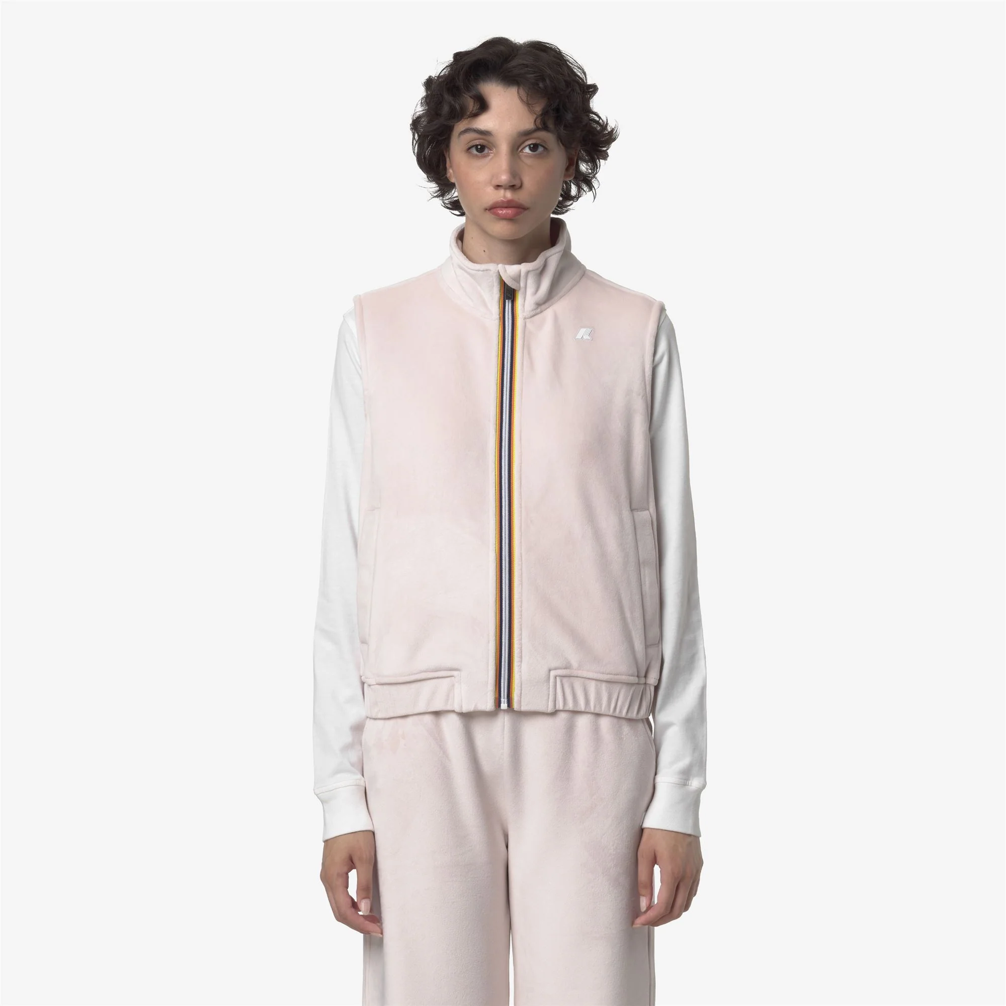 VIVIELME VELOUR POLAR - Fleece - Vest - Woman - ROSE HUSHED-ROSE HUSHED - Image 3