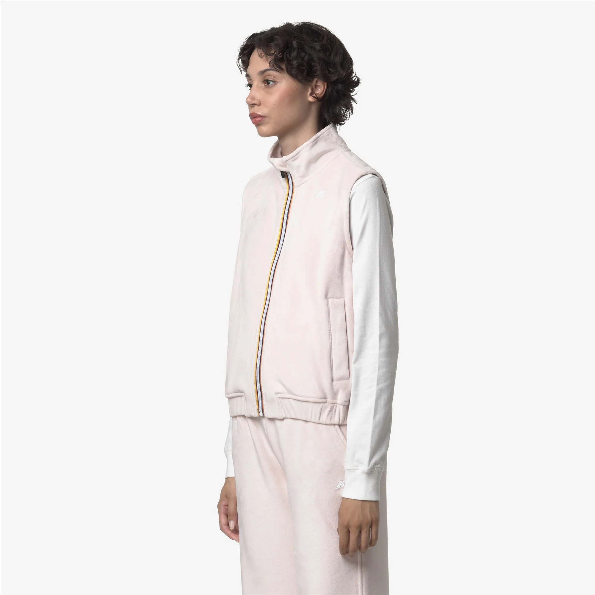 VIVIELME VELOUR POLAR - Fleece - Vest - Woman - ROSE HUSHED-ROSE HUSHED - Image 4