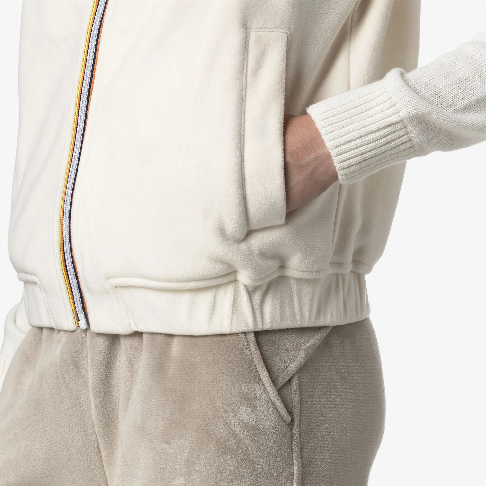 VIVIELME VELOUR POLAR - Fleece - Vest - Woman - WHITE G-WHITE G - Image 2