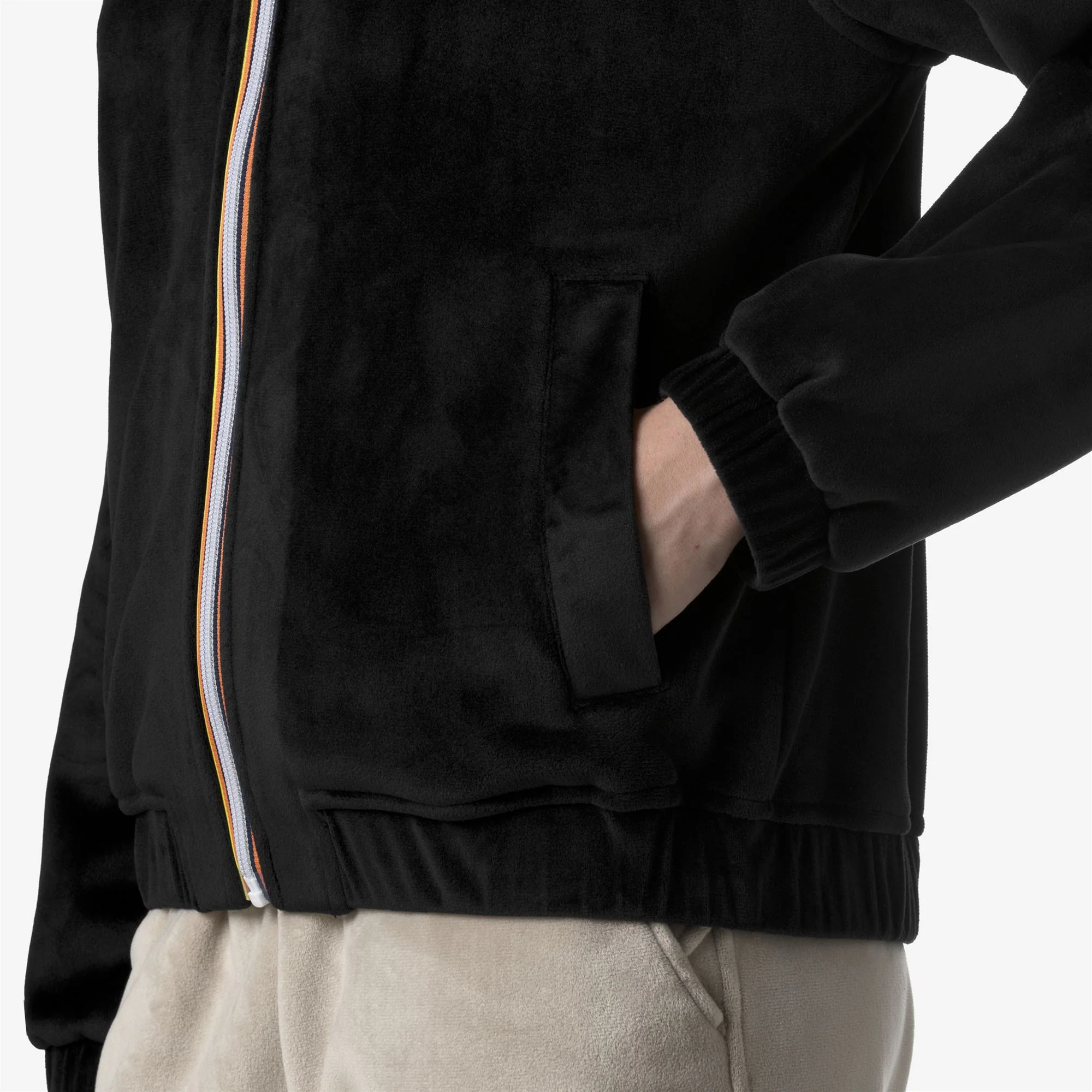 VIVIETTE VELOUR POLAR - Fleece - Jacket - Woman - BLACK PURE-BLACK PURE - Image 2