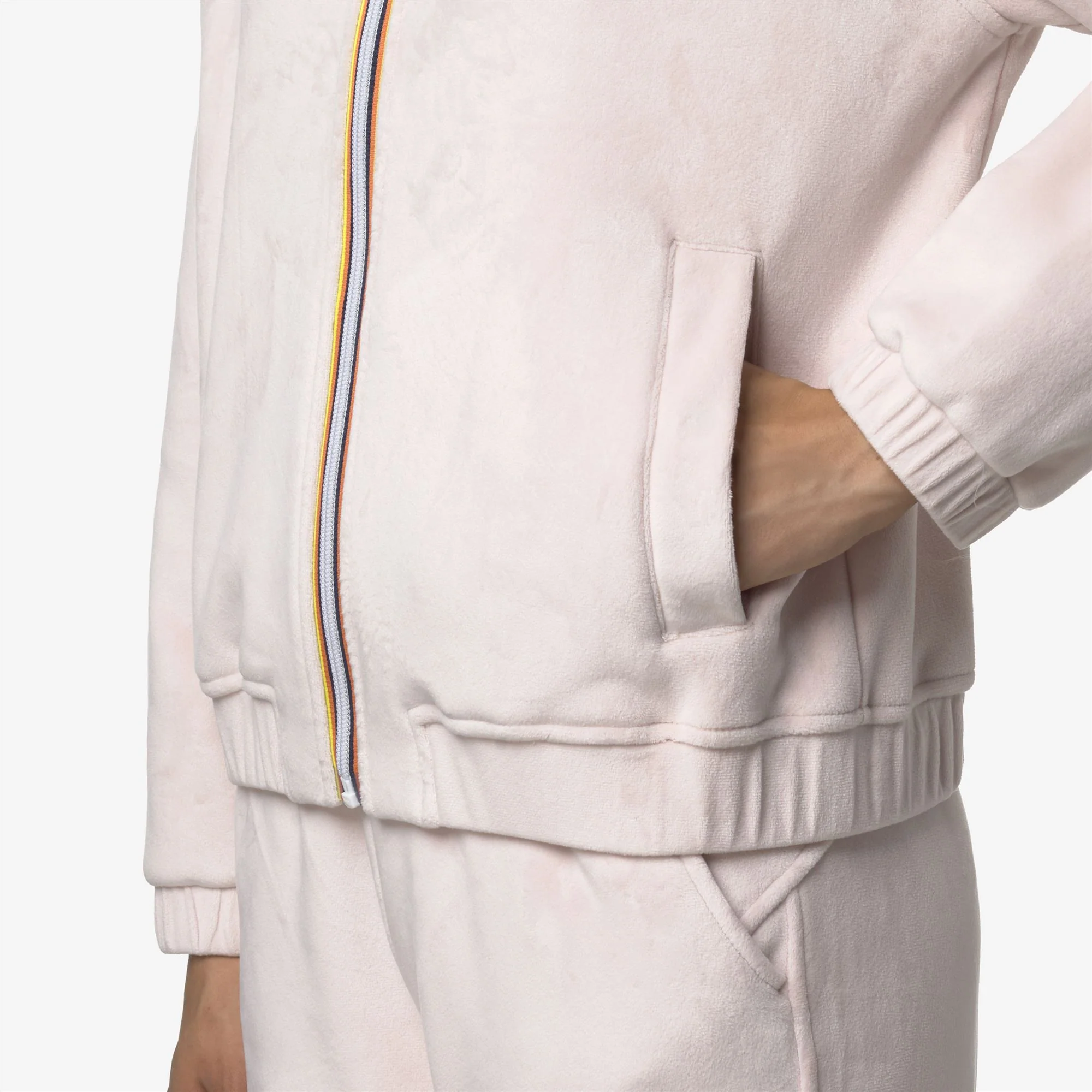 VIVIETTE VELOUR POLAR - Fleece - Jacket - Woman - ROSE HUSHED-ROSE HUSHED - Image 2