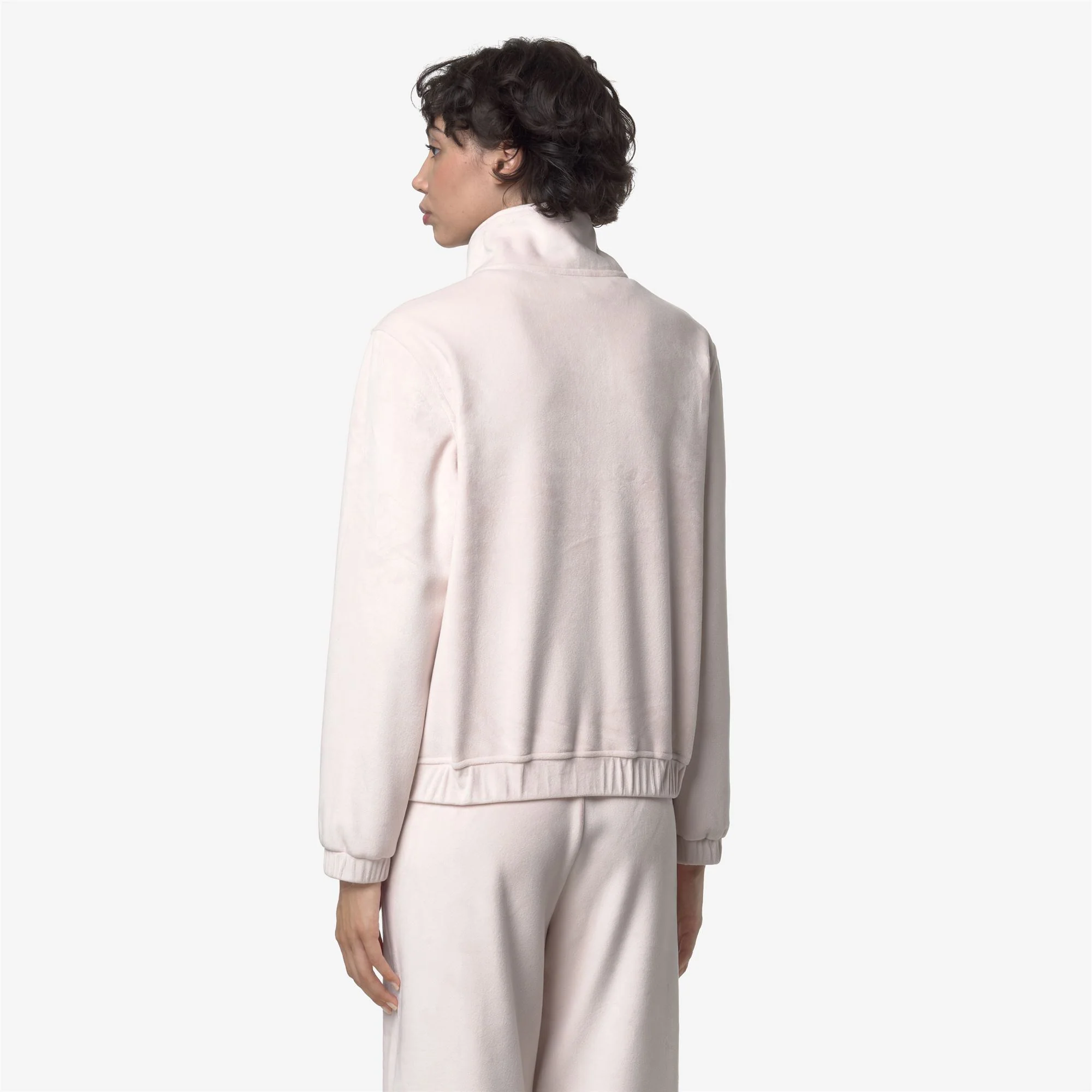 VIVIETTE VELOUR POLAR - Fleece - Jacket - Woman - ROSE HUSHED-ROSE HUSHED - Image 5