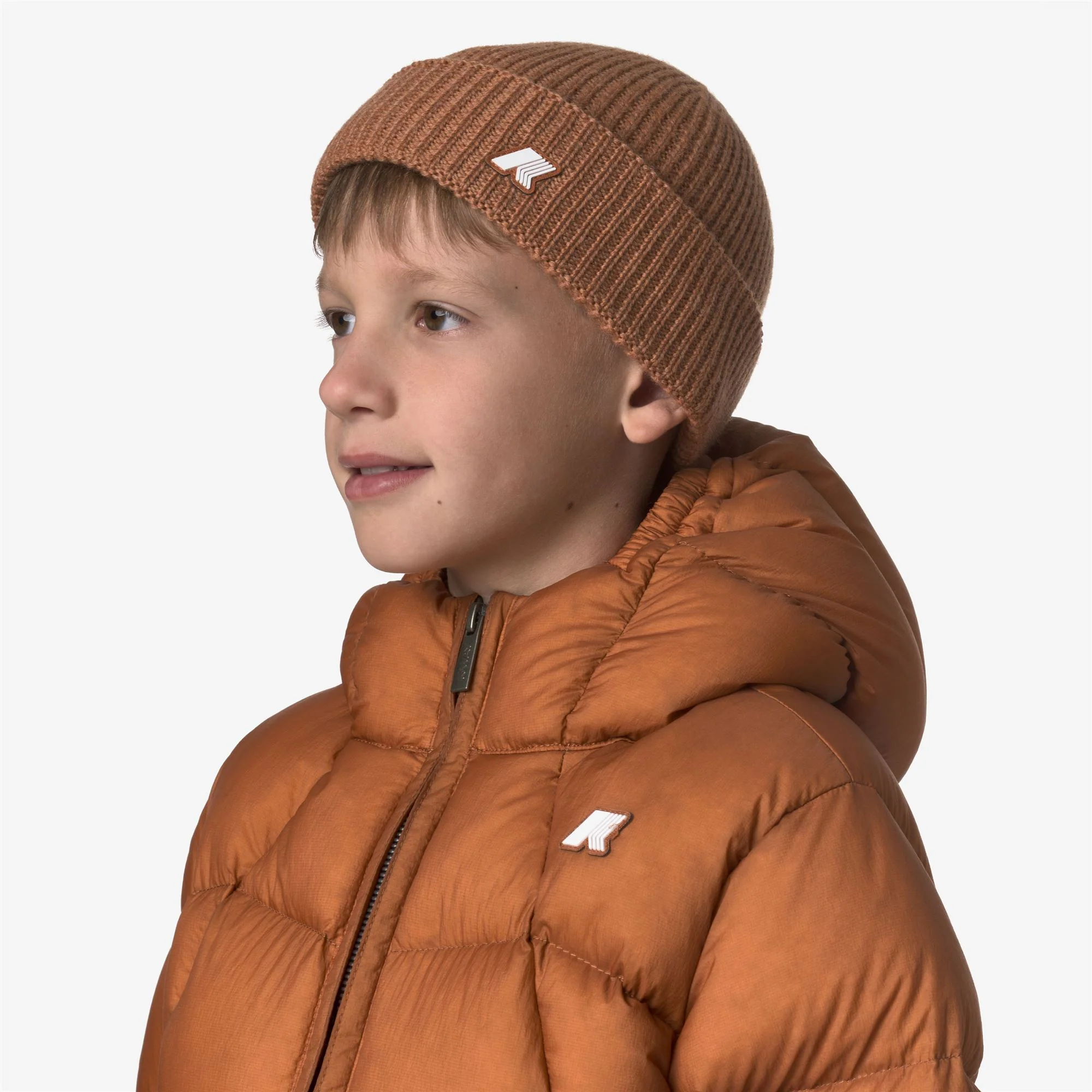 P. BRICE CARDIGAN STITCH - Headwear - Hat - Kid unisex - ORANGE ADOBE MEL - Image 2