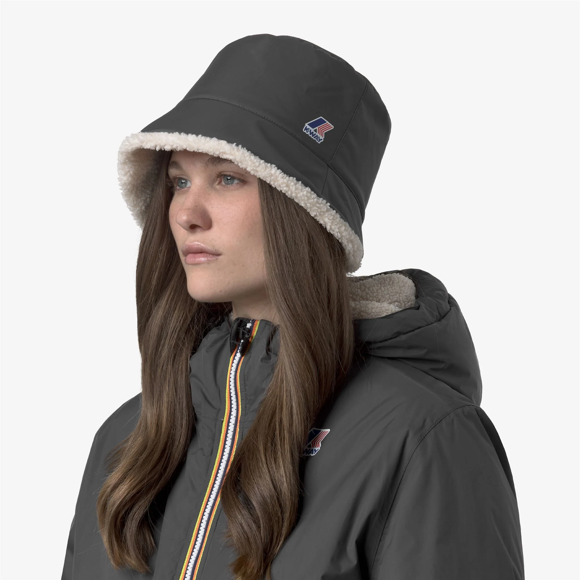 PASCALLE ORSETTO - Headwear - Hat - Unisex - GREY SHADOW DK - Image 2