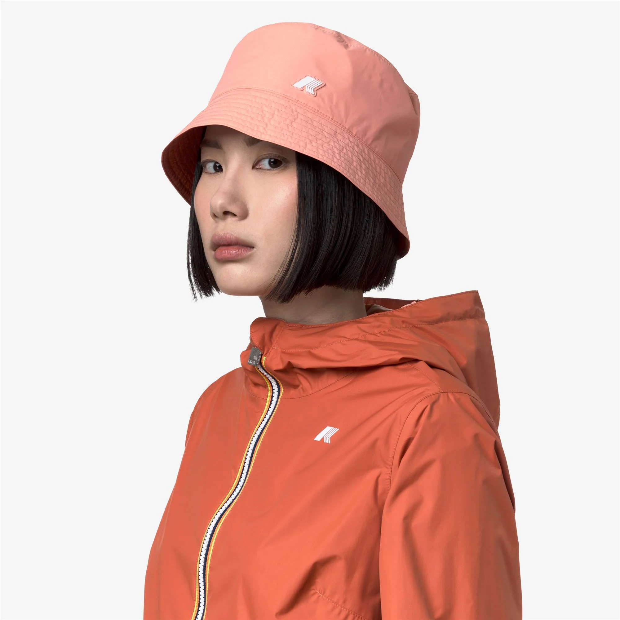 SHAVIT PLUS REVERSIBLE - Headwear - Hat - Unisex - PINK PAMPLEMOUSSE-ORANGE BROWNISH - Image 3
