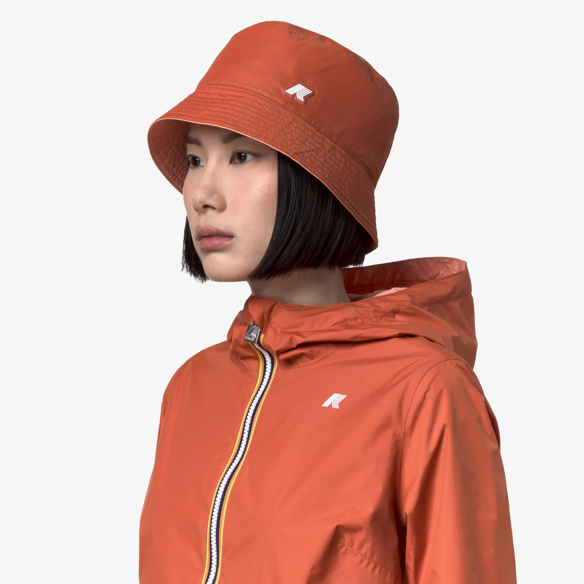 SHAVIT PLUS REVERSIBLE - Headwear - Hat - Unisex - PINK PAMPLEMOUSSE-ORANGE BROWNISH - Image 4
