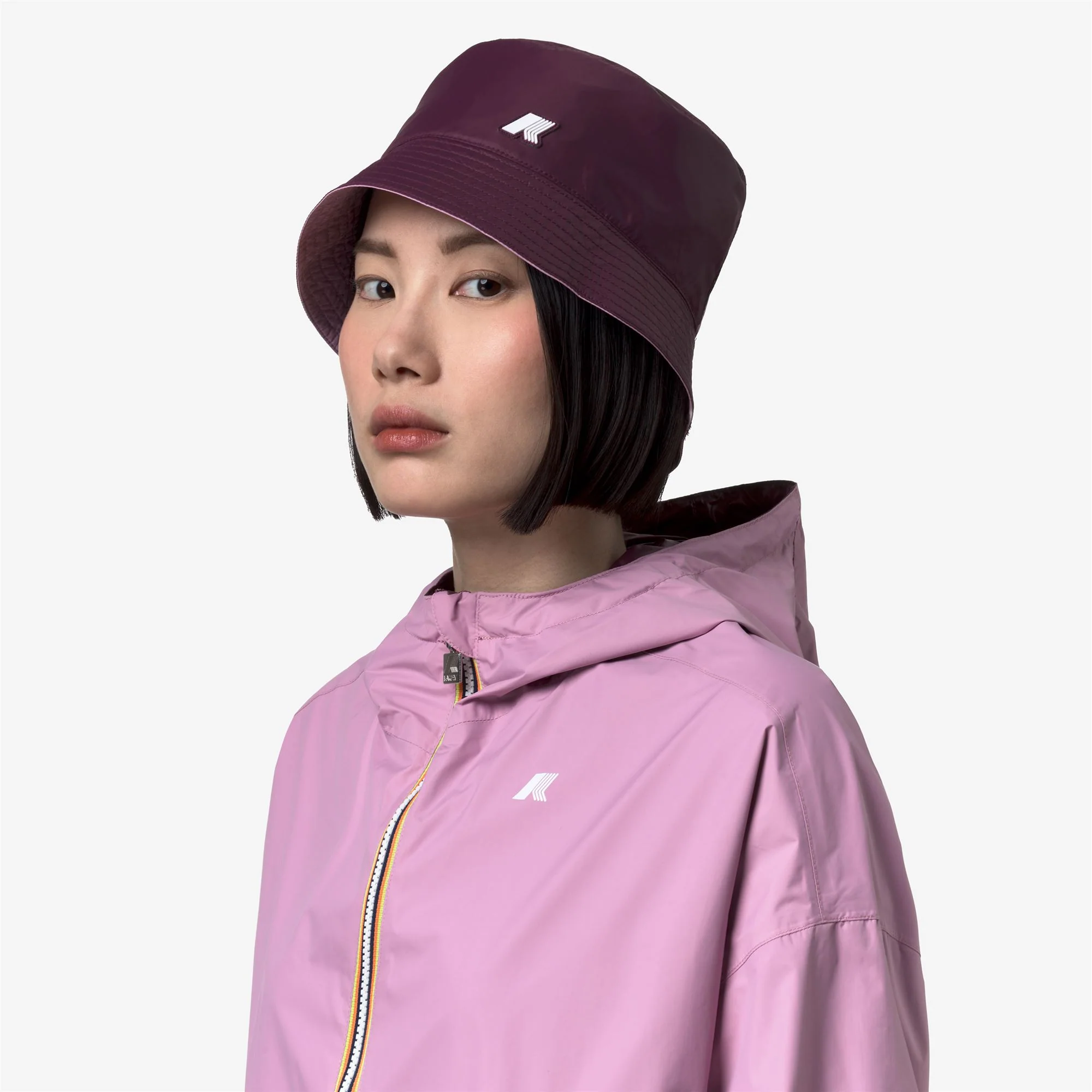 SHAVIT PLUS REVERSIBLE - Headwear - Hat - Unisex - VIOLET GLICINE-VIOLET MAUVE WINE - Image 4