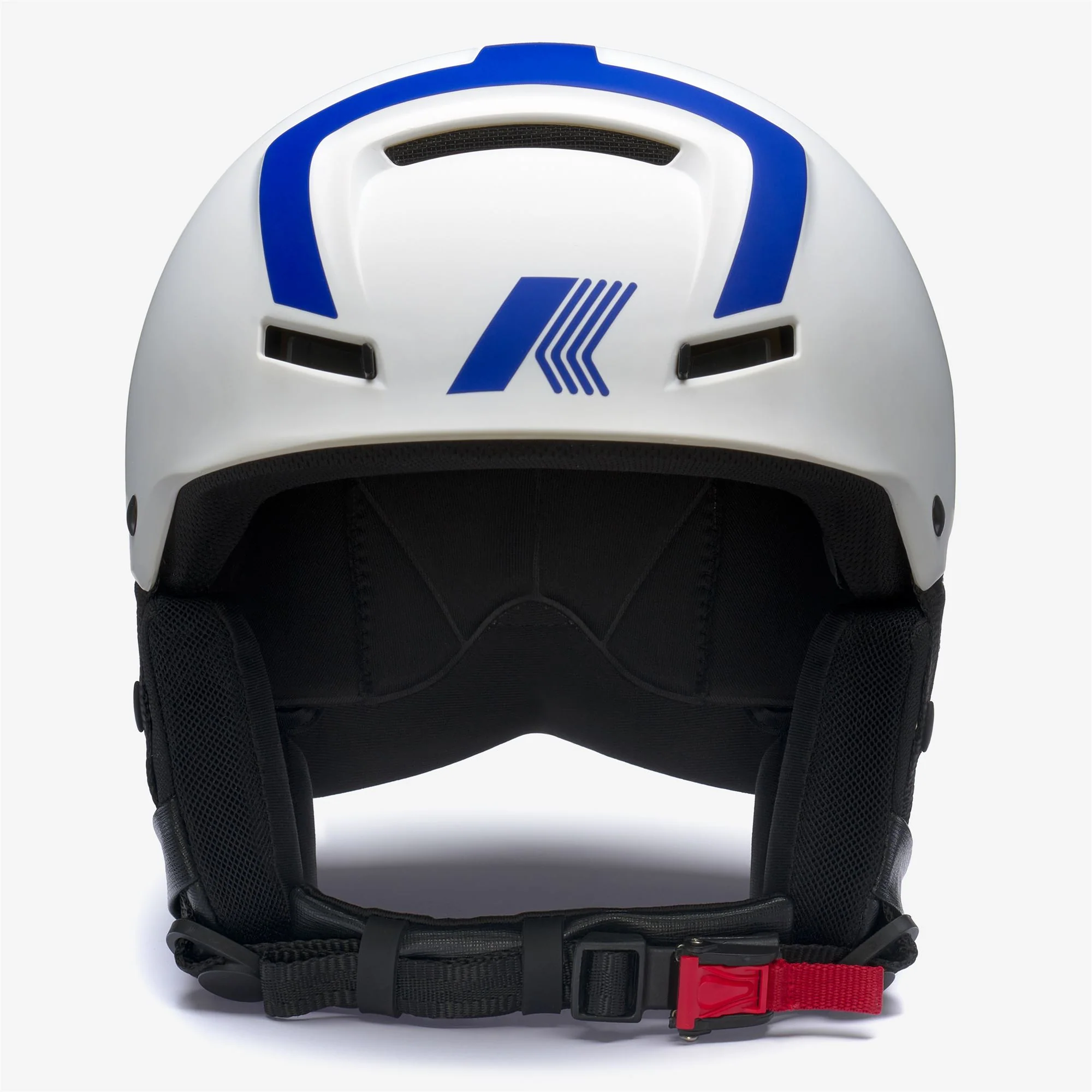 FAITO K-Way - Helmets - Helmet - Unisex - WHITE-BLUE LOGO-RED LOGO - Image 4