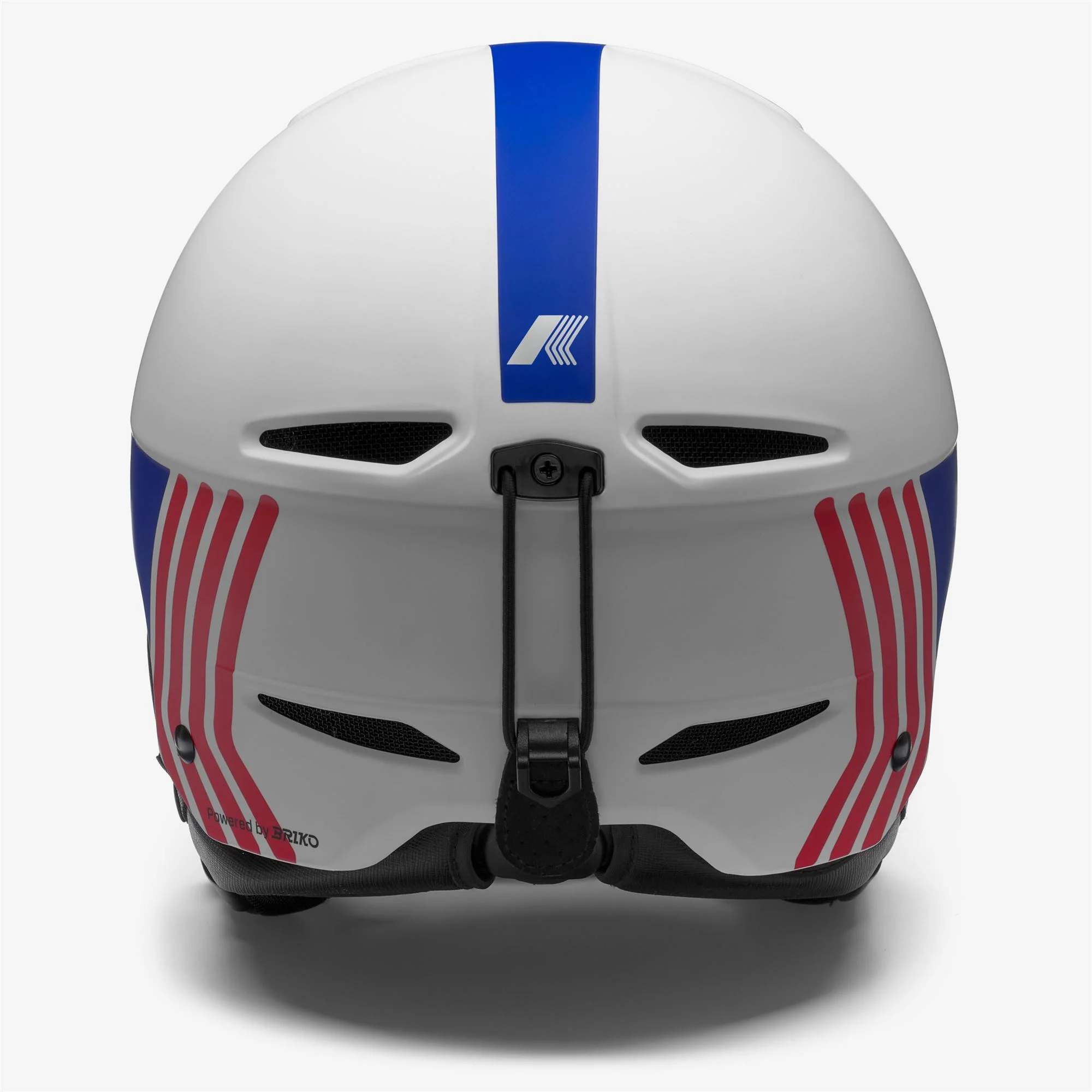 FAITO K-Way - Helmets - Helmet - Unisex - WHITE-BLUE LOGO-RED LOGO - Image 5