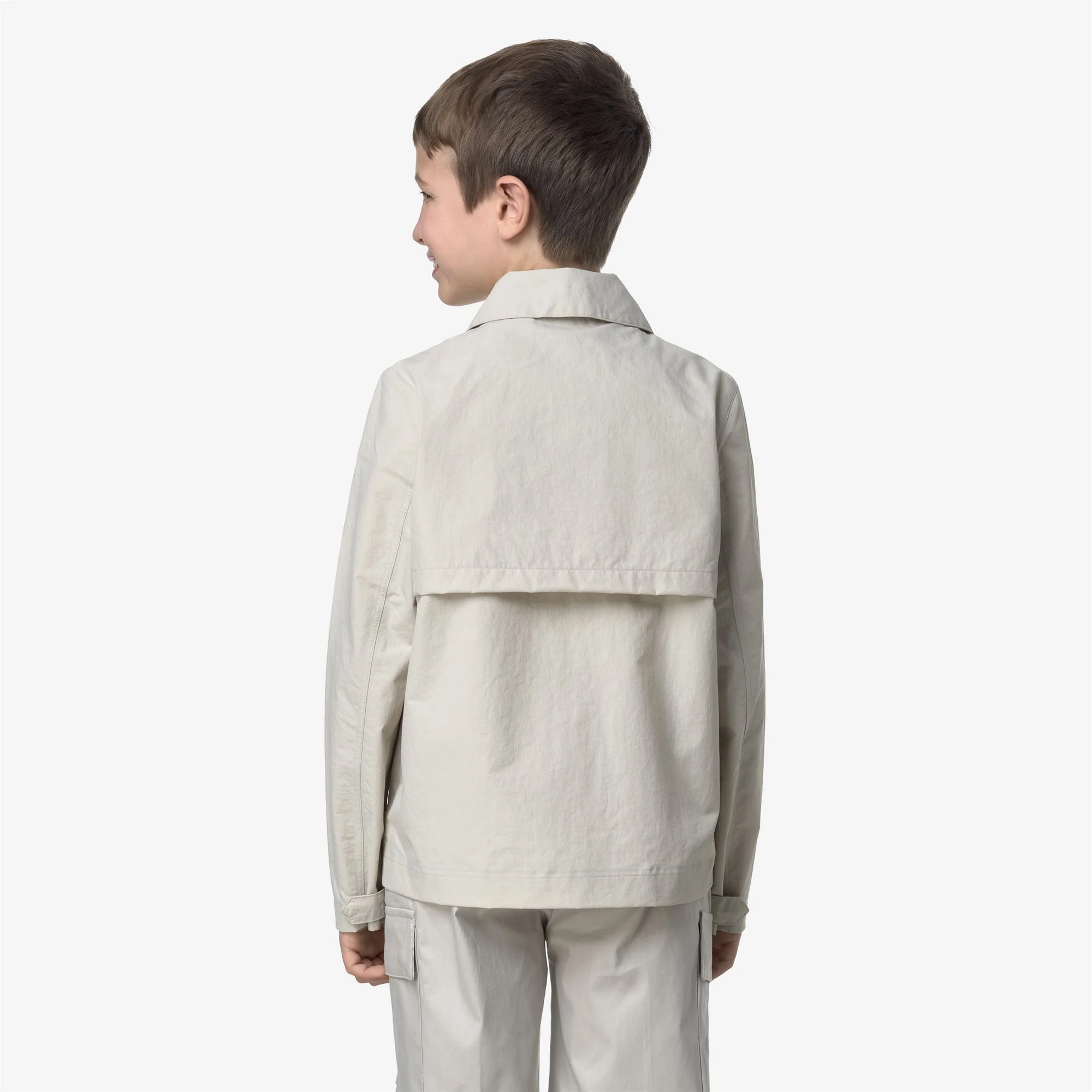 P. BROEN COTTON NYLON - Jackets - Mid - Boy - BEIGE LT - Image 5