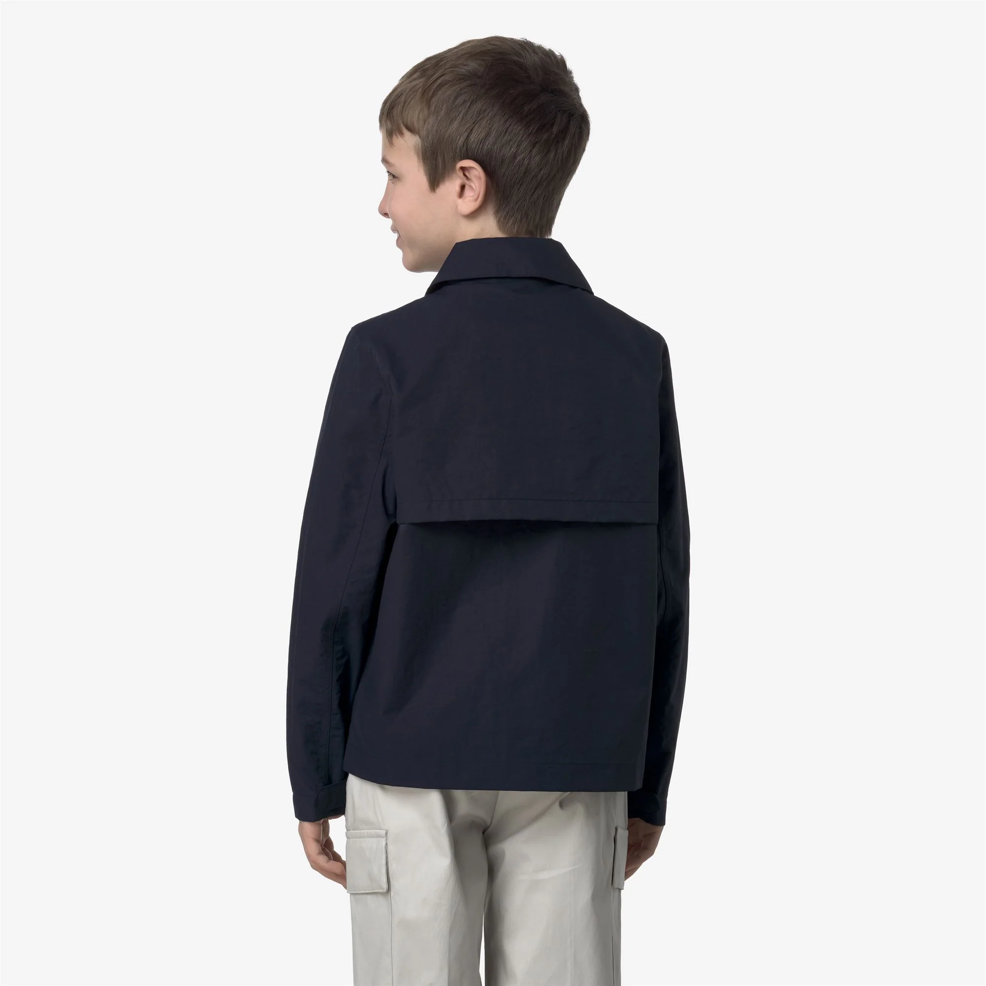 P. BROEN COTTON NYLON - Jackets - Mid - Boy - BLUE DEPTH - Image 5