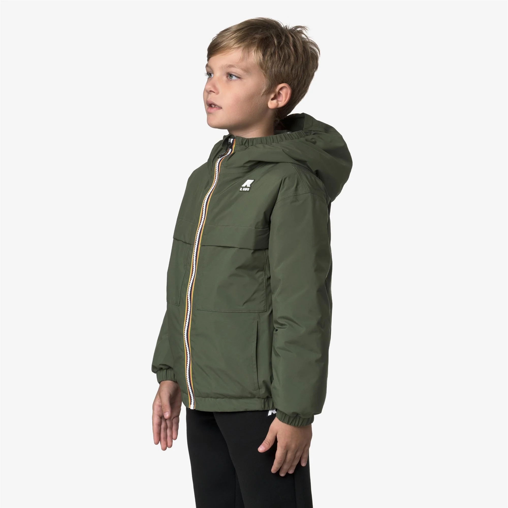 P. DIEGUE - Jackets - Short - Boy - GREEN CYPRESS - Image 5