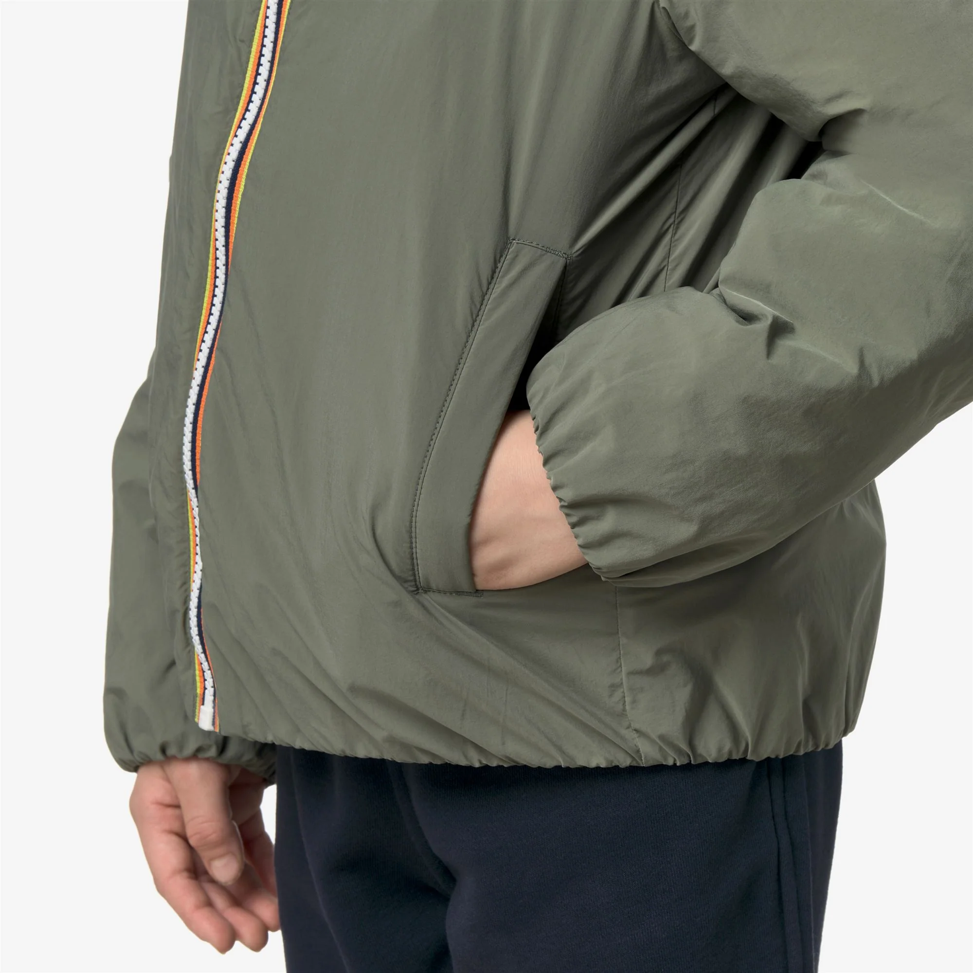 P. JACK PLAIN WARM - Jackets - Short - Boy - GREEN LICHEN - Image 2