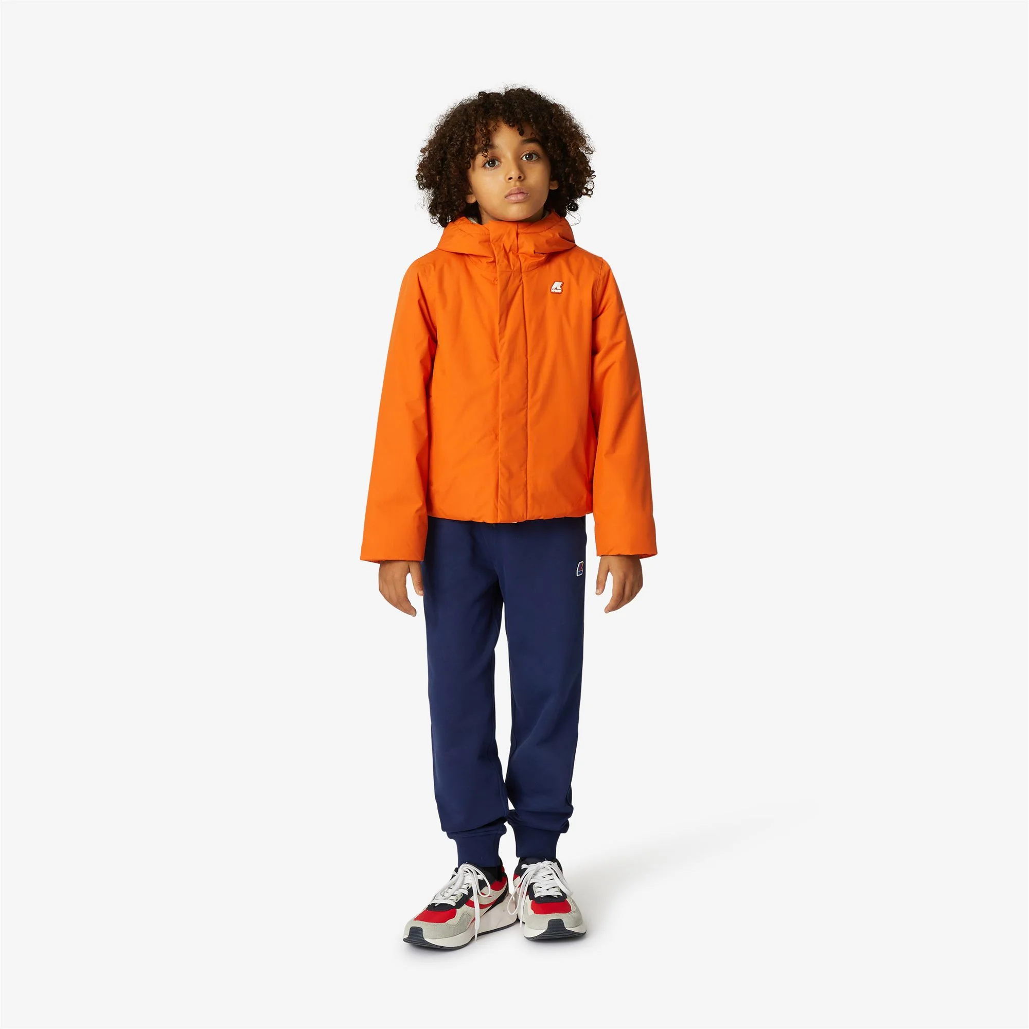 P. JACK RIPSTOP MARMOTTA - Jackets - Short - Boy - ORANGE RUST-GREY GOAT - Image 3