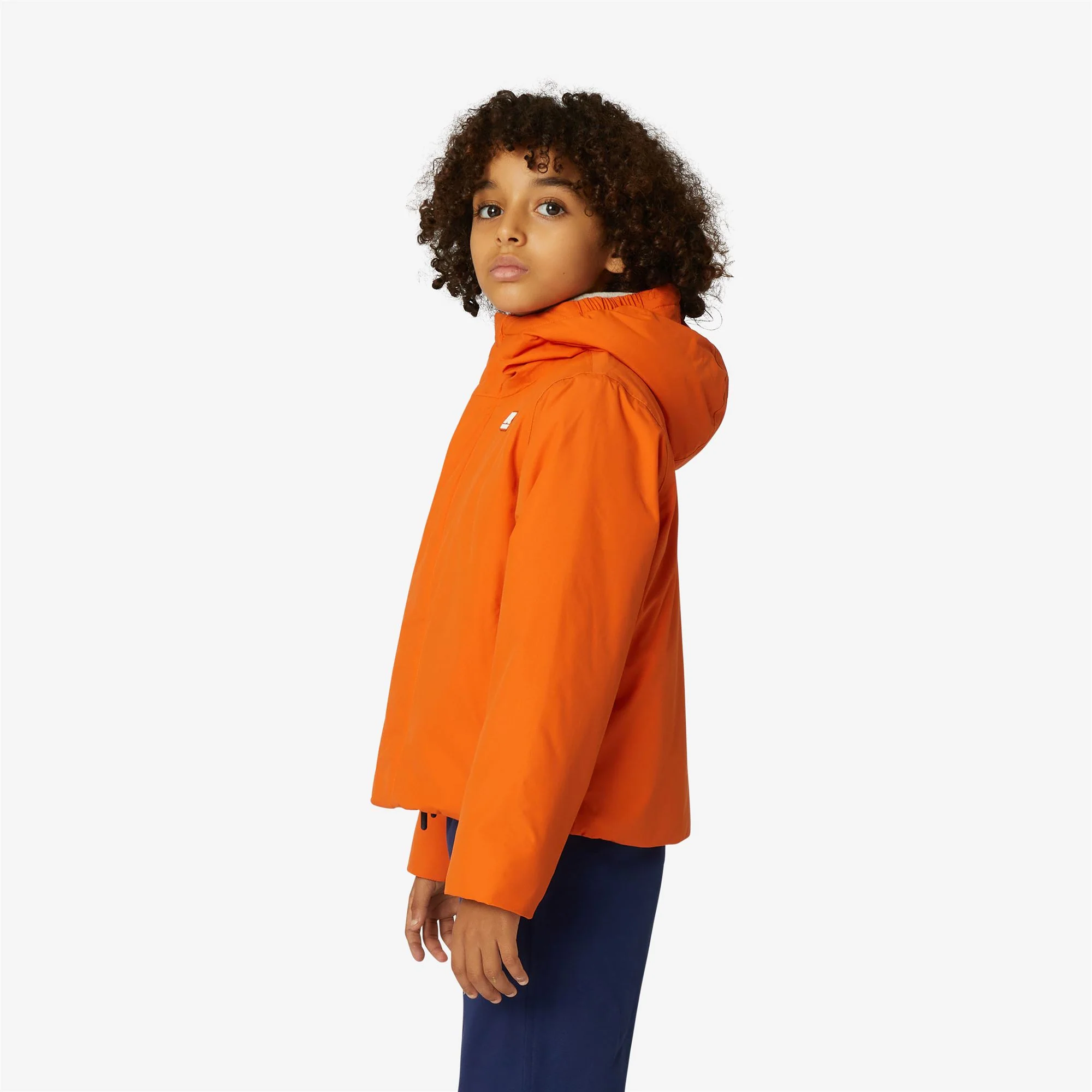 P. JACK RIPSTOP MARMOTTA - Jackets - Short - Boy - ORANGE RUST-GREY GOAT - Image 4