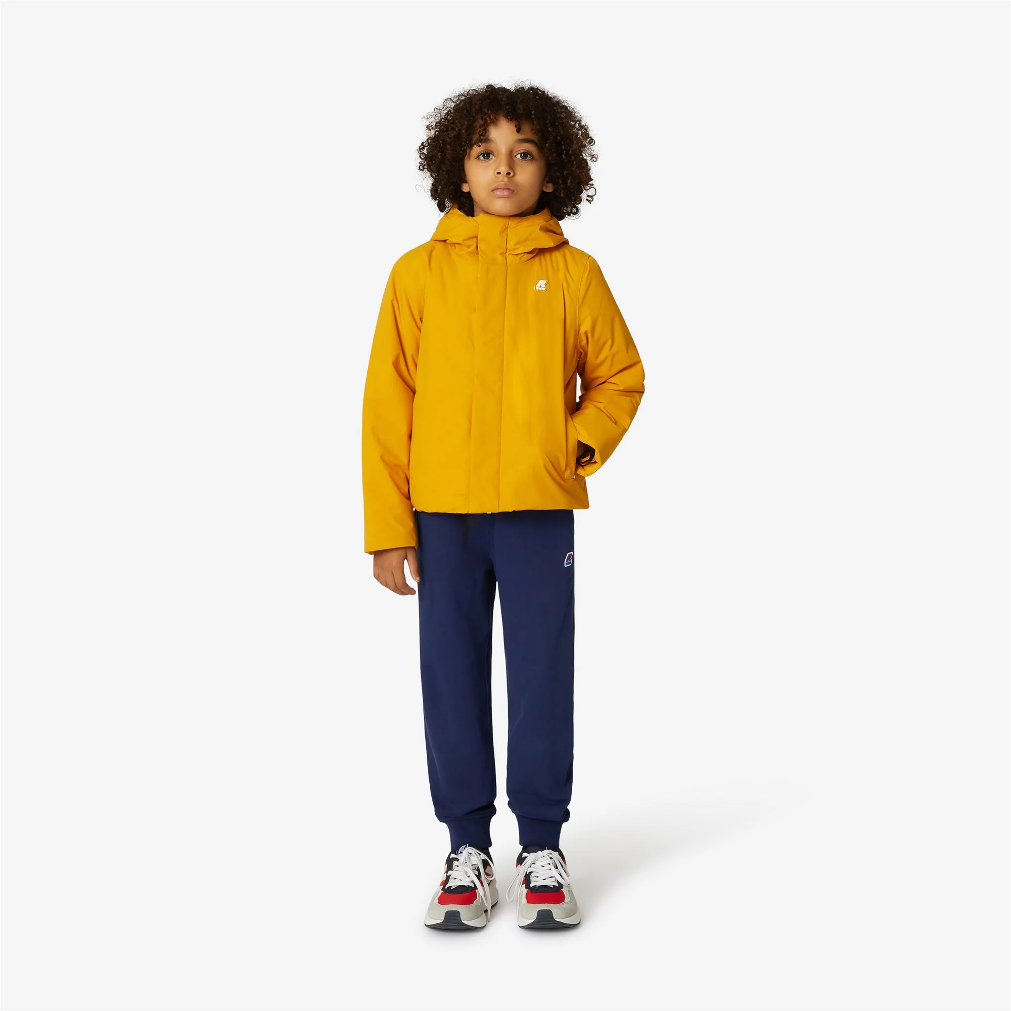 P.  JACK RIPSTOP MARMOTTA - Jackets - Short - Boy - YELLOW SUNFLOWER-GREY GOAT - Image 3