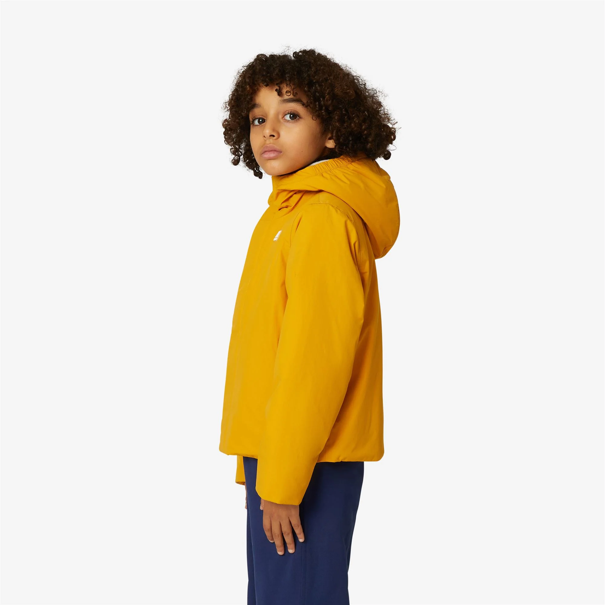P.  JACK RIPSTOP MARMOTTA - Jackets - Short - Boy - YELLOW SUNFLOWER-GREY GOAT - Image 4