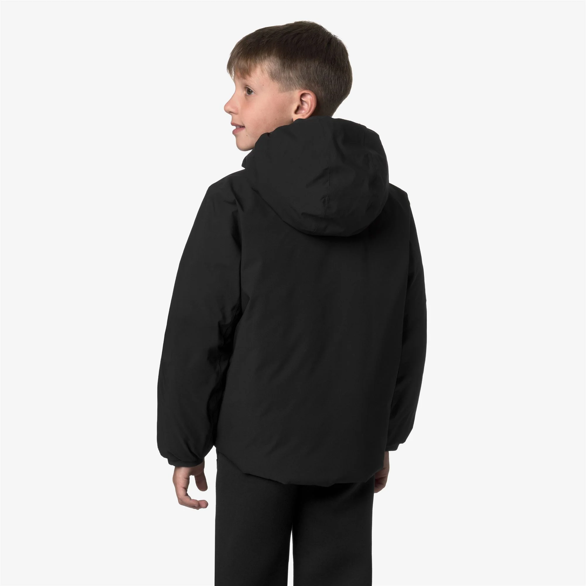 P. JACK ST THERMO REVERSIBLE - Jackets - Short - Boy - BLACK PURE-GREEN OAK - Image 6