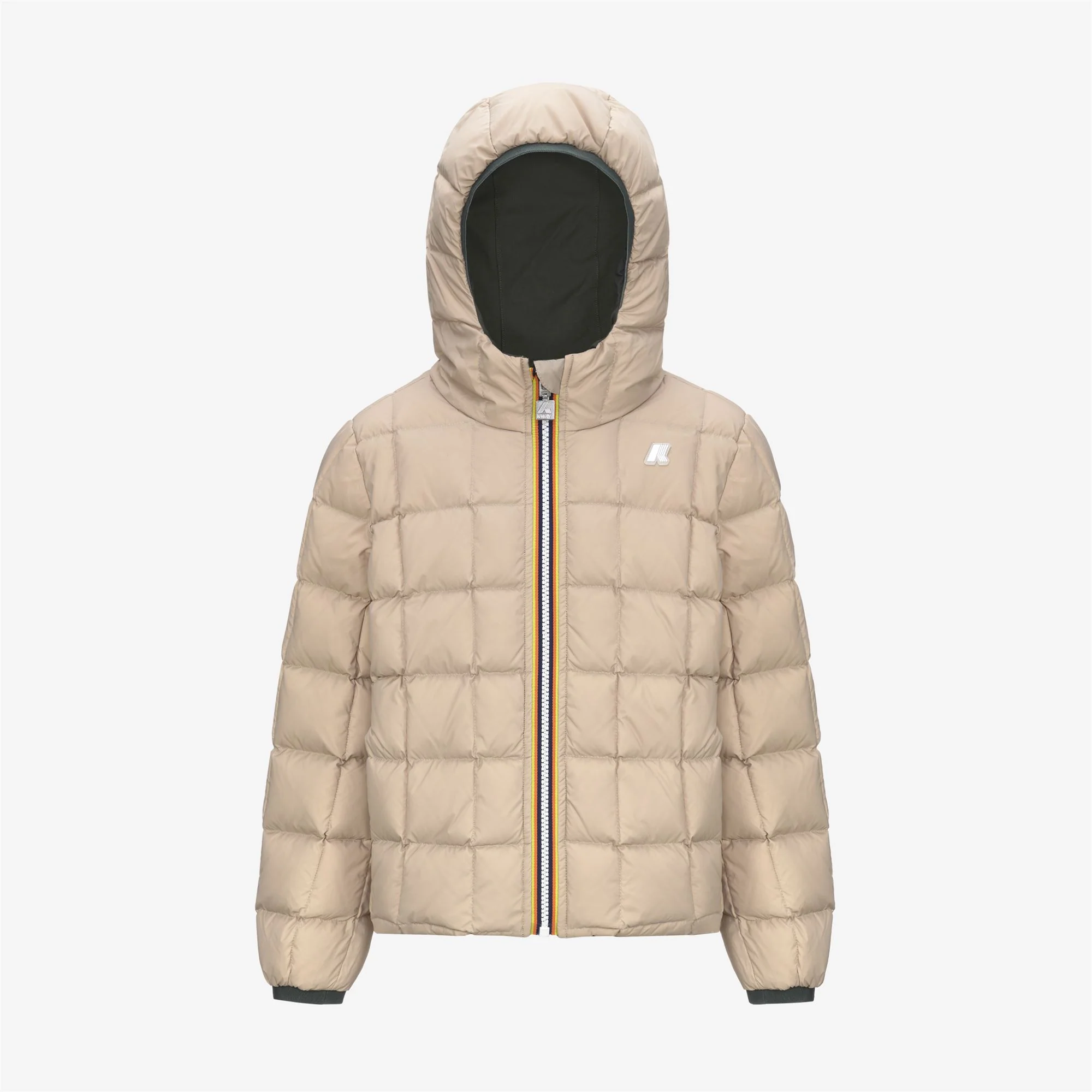 P. JACK ST THERMO REVERSIBLE - Jackets - Short - Boy - GREEN B-BEIGE G - Image 2