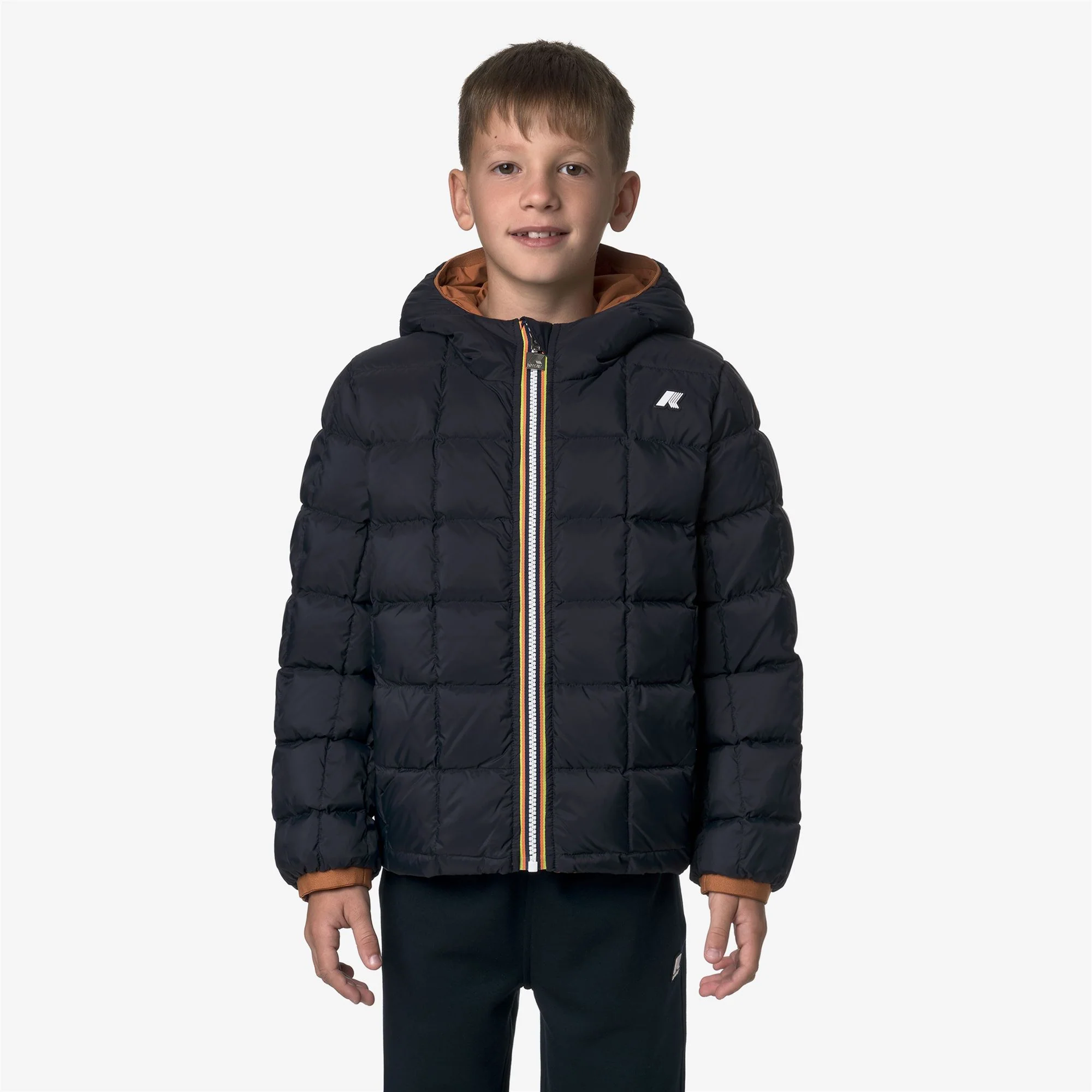P. JACK ST THERMO REVERSIBLE - Jackets - Short - Boy - ORANGE ADOBE-BLUE DEPTH - Image 3
