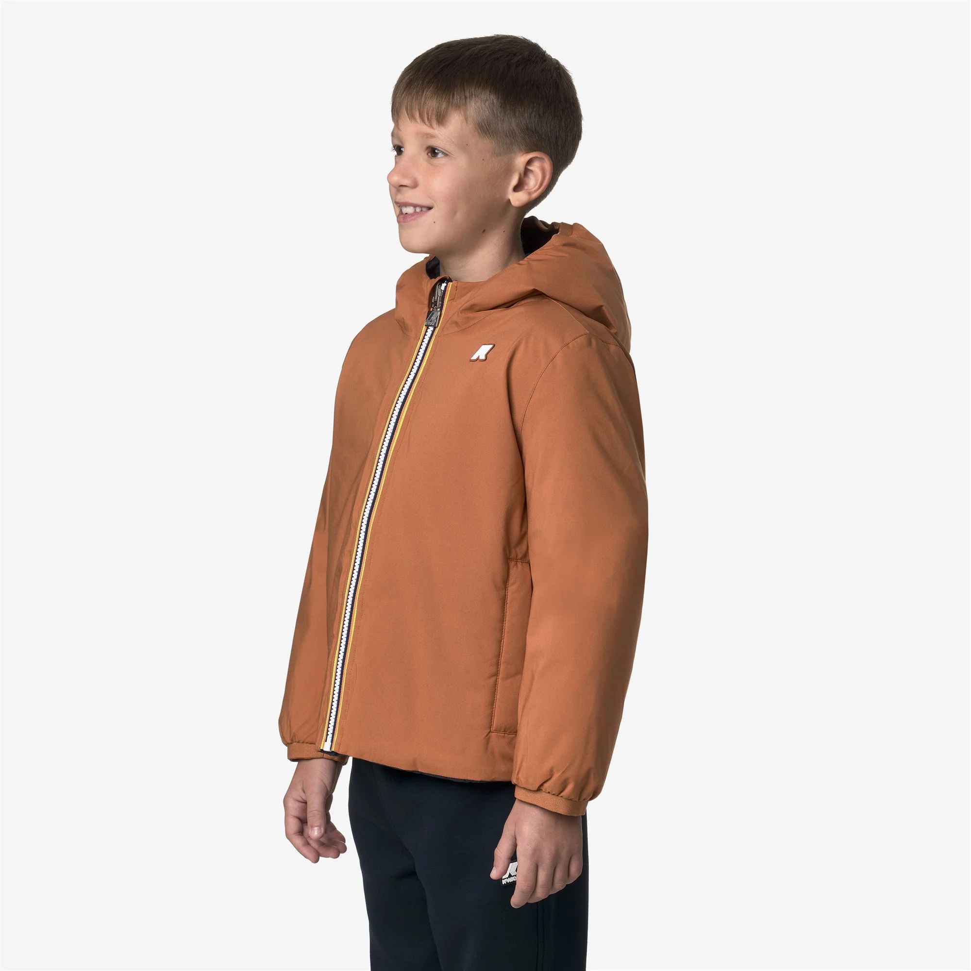 P. JACK ST THERMO REVERSIBLE - Jackets - Short - Boy - ORANGE ADOBE-BLUE DEPTH - Image 5