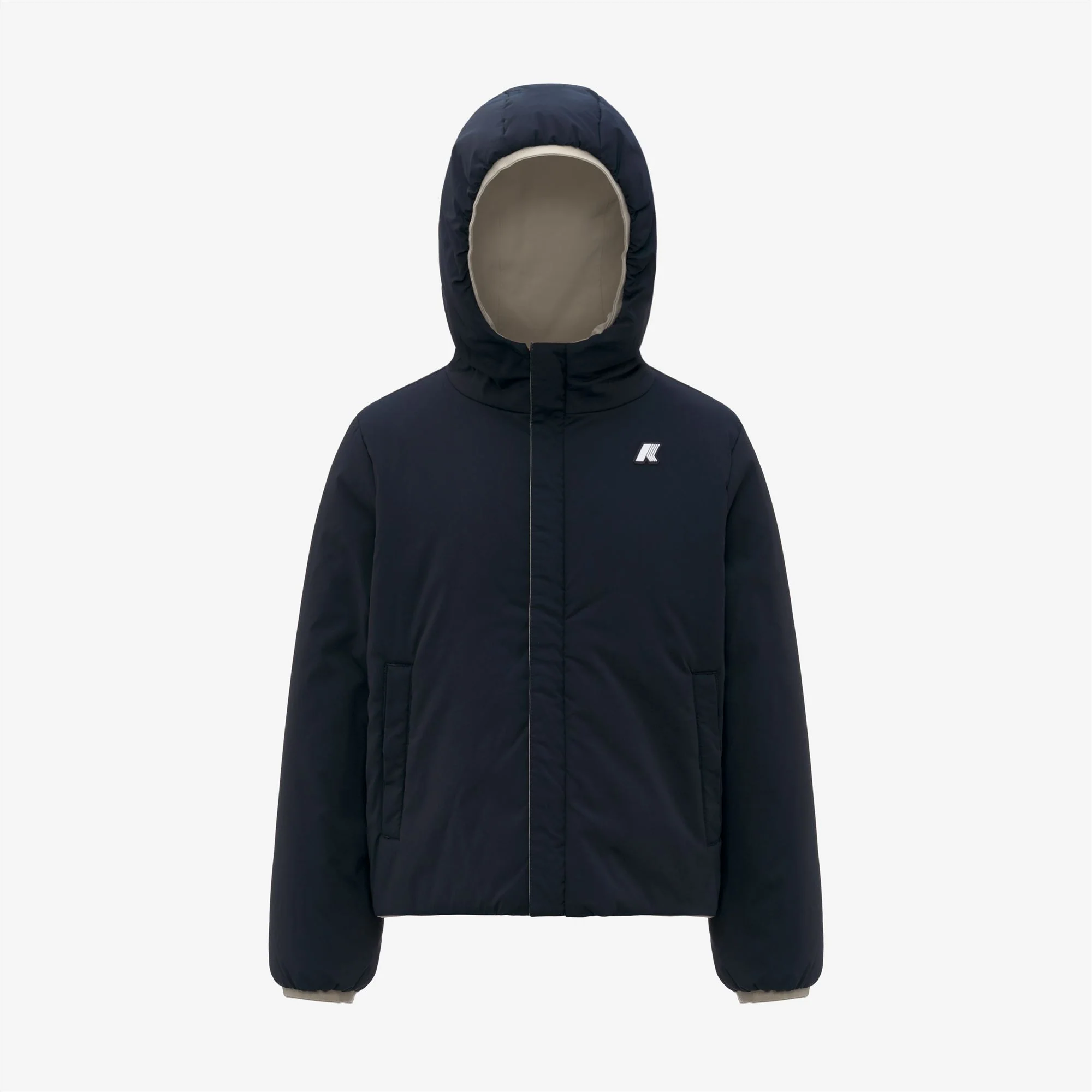 P. JACK ST WARM REVERSIBLE - Jackets - Short - Boy - BEIGE CASHMERE-BLUE DEPTH - Image 2