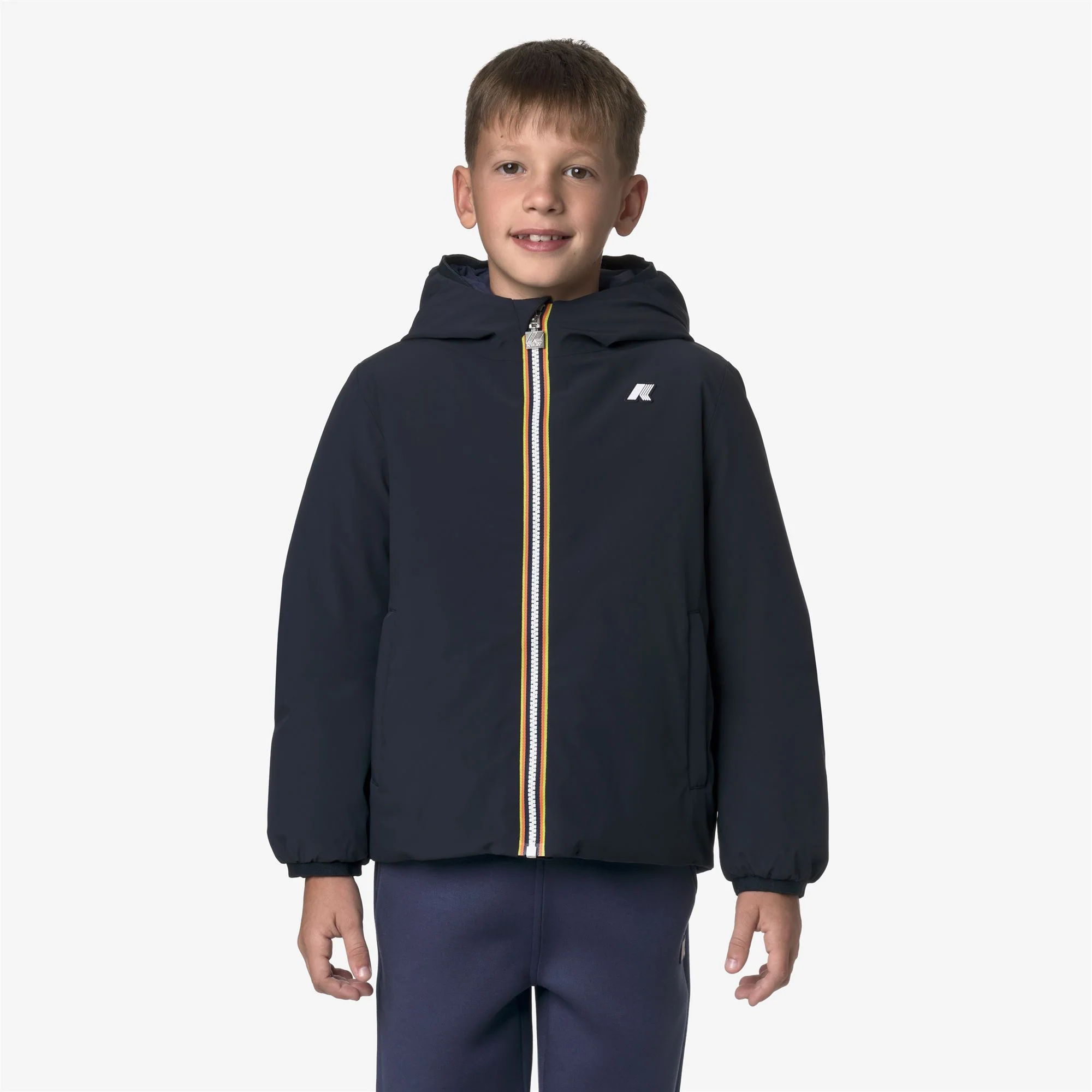P. JACK ST WARM REVERSIBLE - Jackets - Short - Boy - BLUE DEPTH-BLUE DEEP COBALT - Image 4