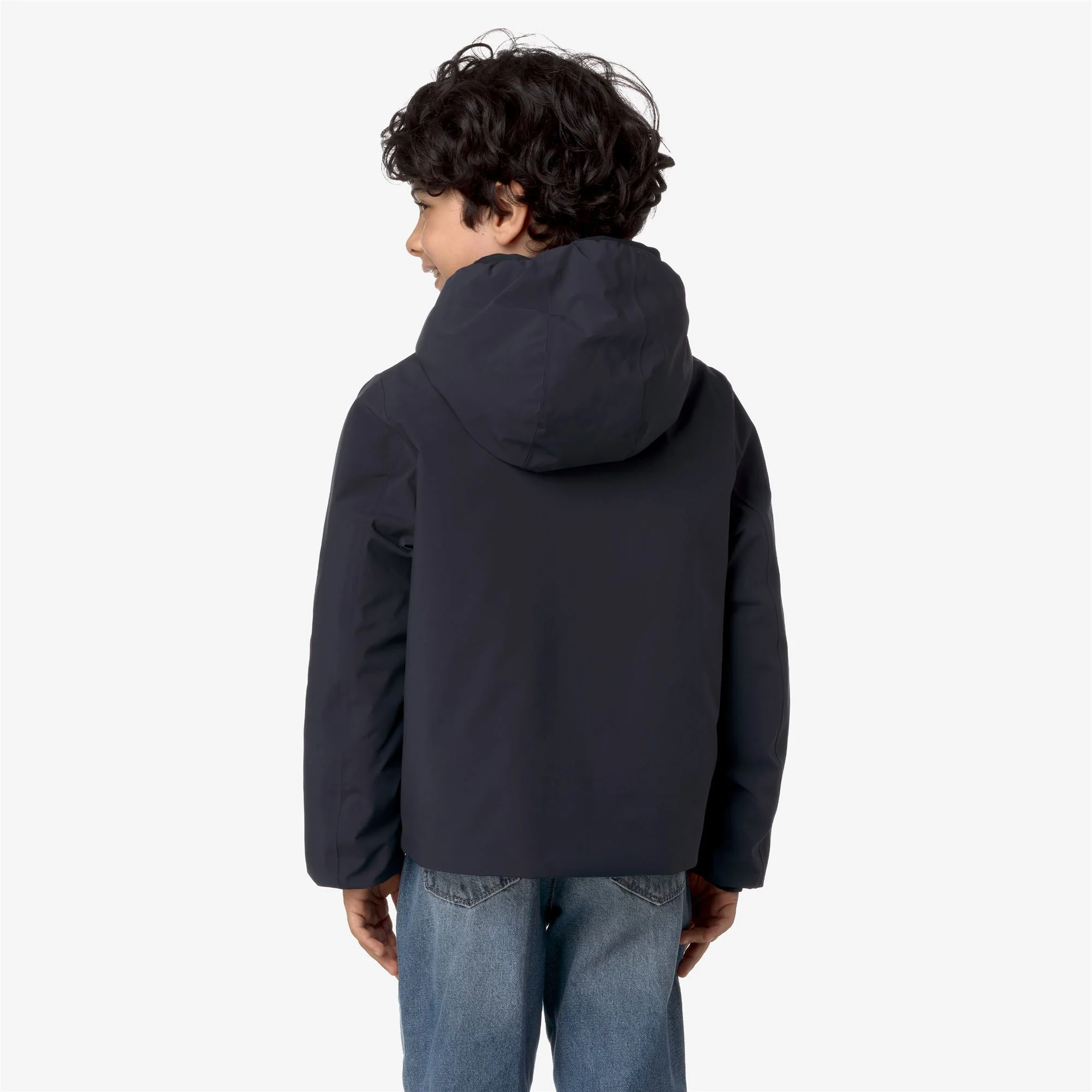 P. JACK ST WARM REVERSIBLE - Jackets - Short - Boy - BLUE DEPTH-RED POMPEIAN - Image 6