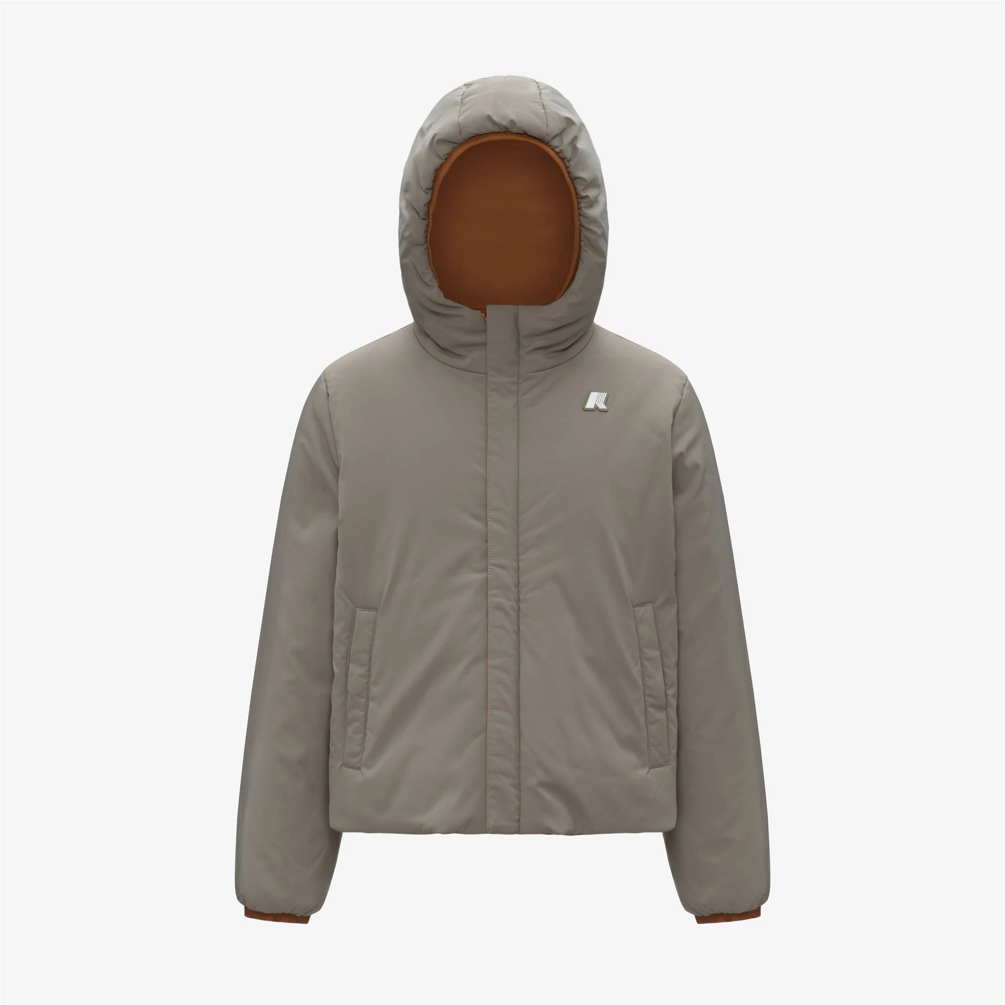 P. JACK ST WARM REVERSIBLE - Jackets - Short - Boy - ORANGE ADOBE-GREEN OAK - Image 2