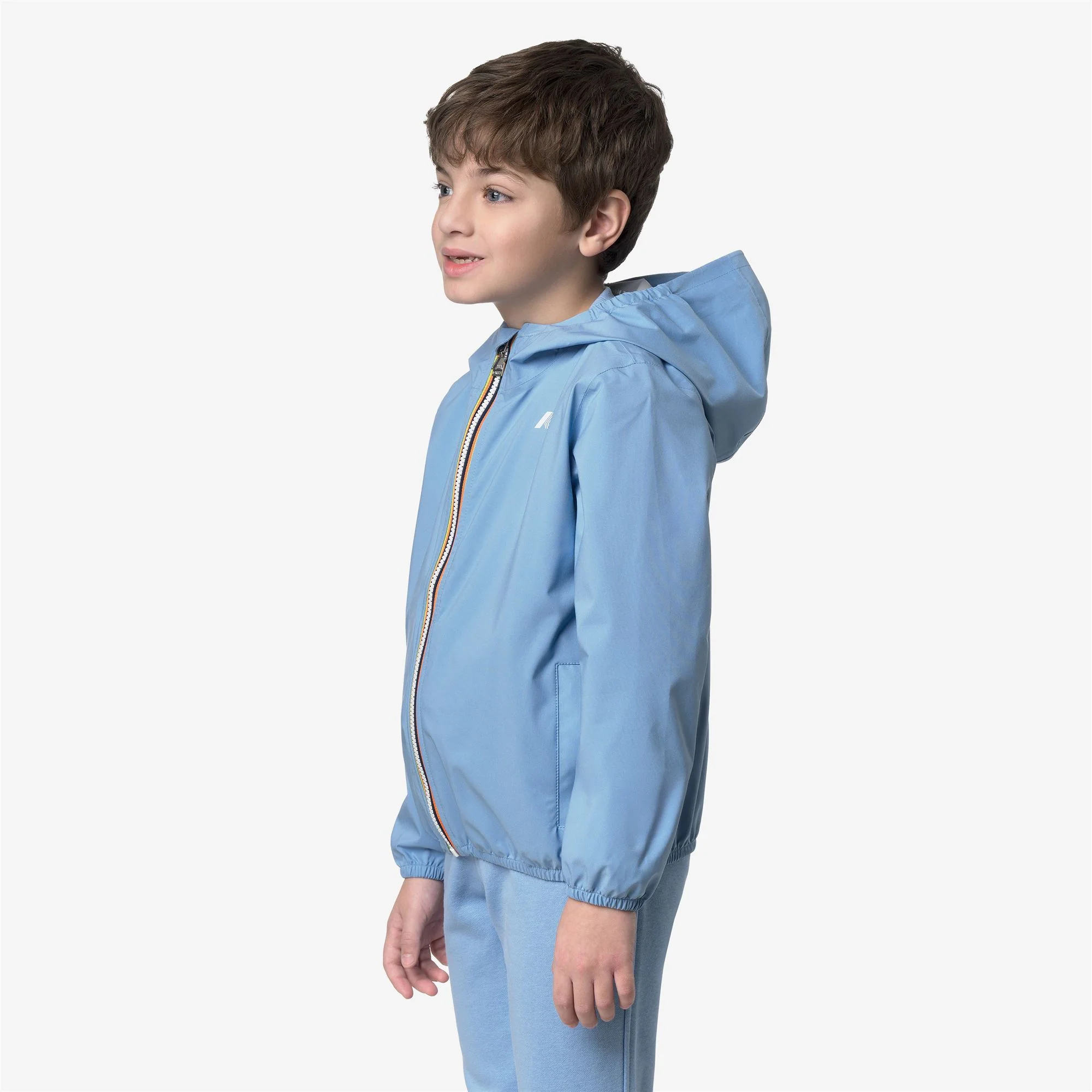 P. JACK STRETCH DOT - Jackets - Short - Boy - BLUE CIELO - Image 4