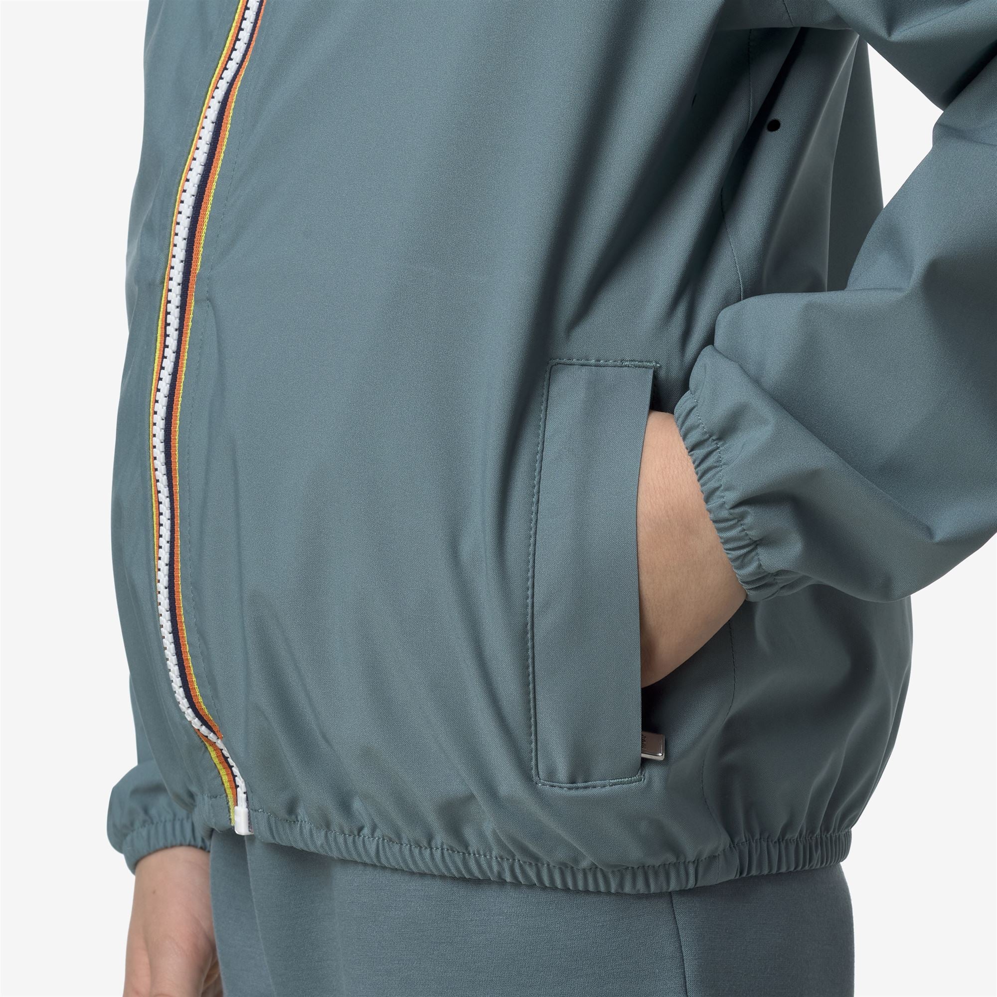 P. JACK STRETCH DOT - Jackets - Short - Boy - GREEN IRON - Image 2