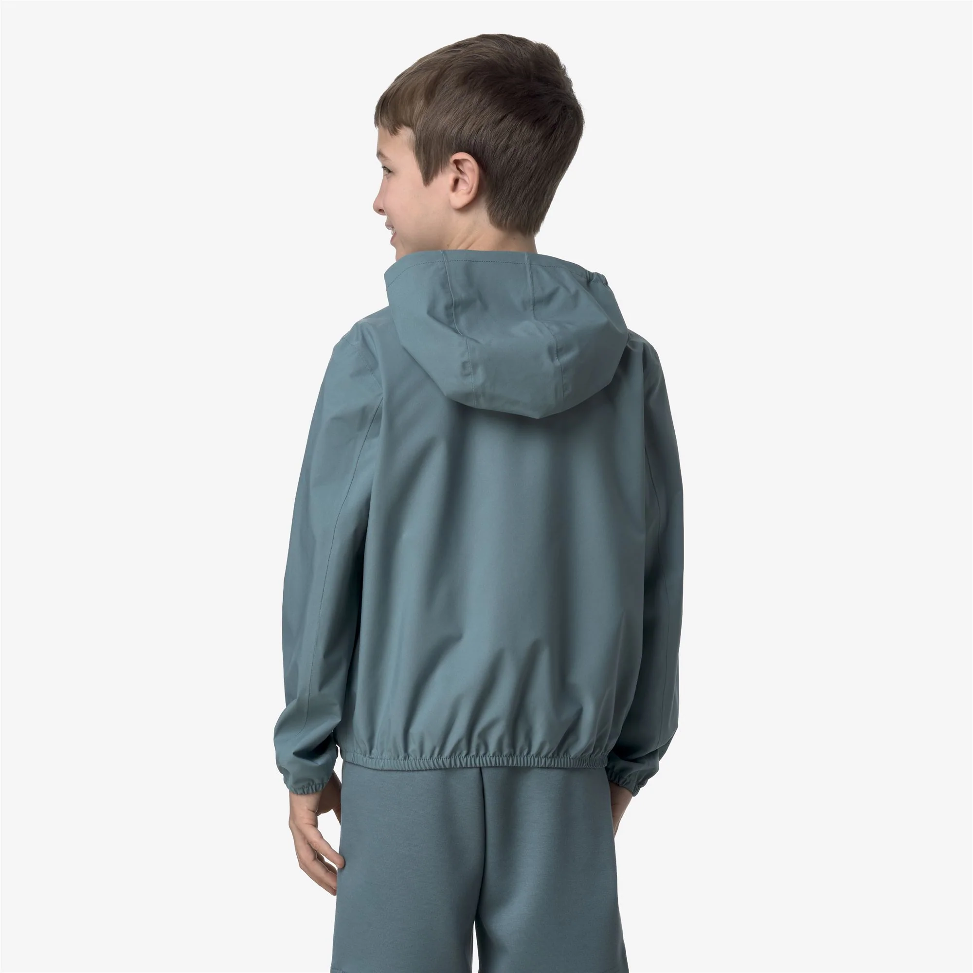 P. JACK STRETCH DOT - Jackets - Short - Boy - GREEN IRON - Image 5