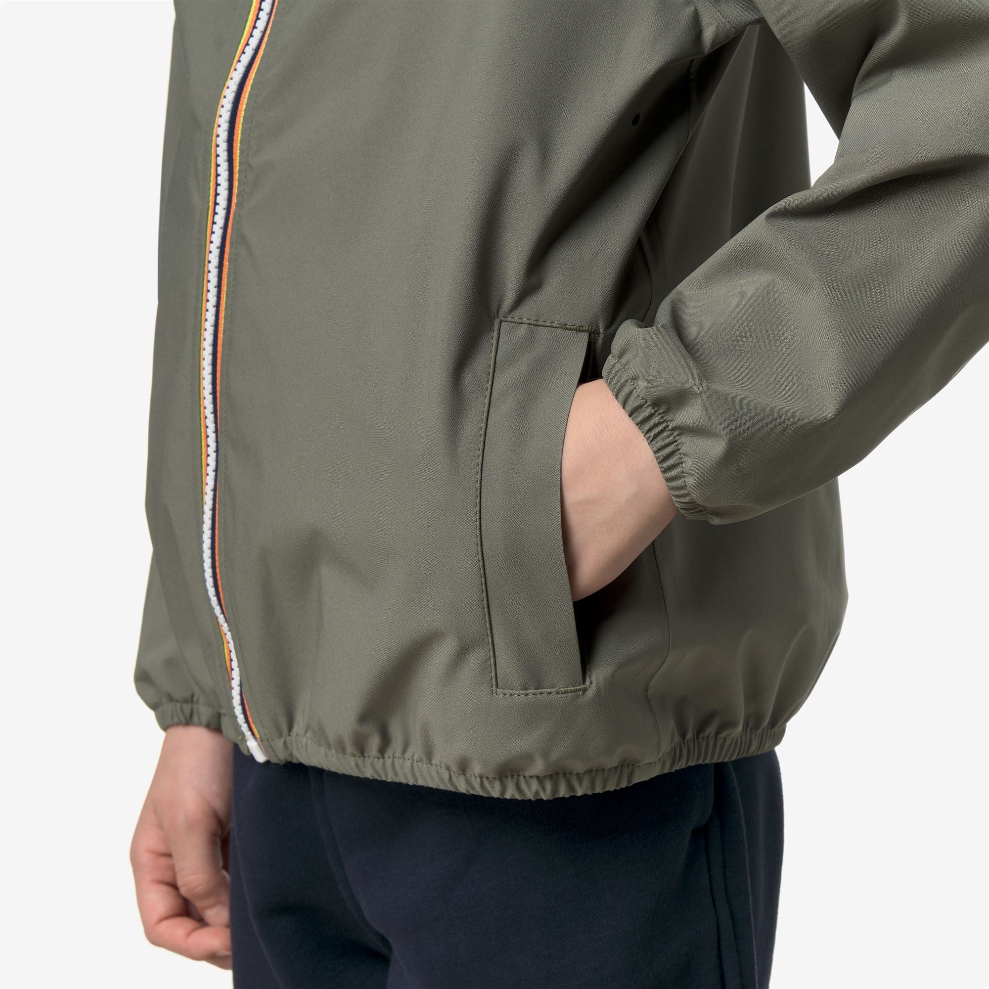 P. JACK STRETCH DOT - Jackets - Short - Boy - GREEN LICHEN - Image 2
