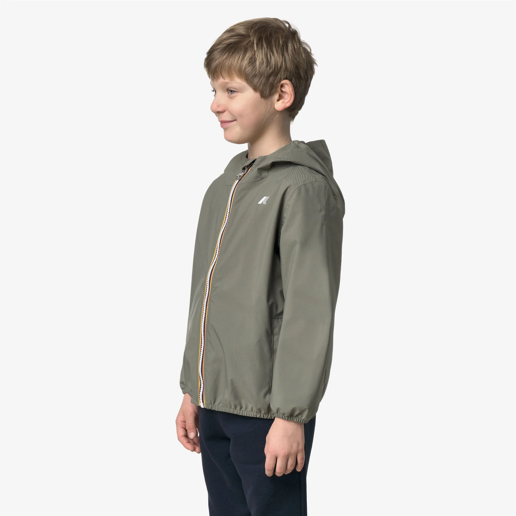 P. JACK STRETCH DOT - Jackets - Short - Boy - GREEN LICHEN - Image 4