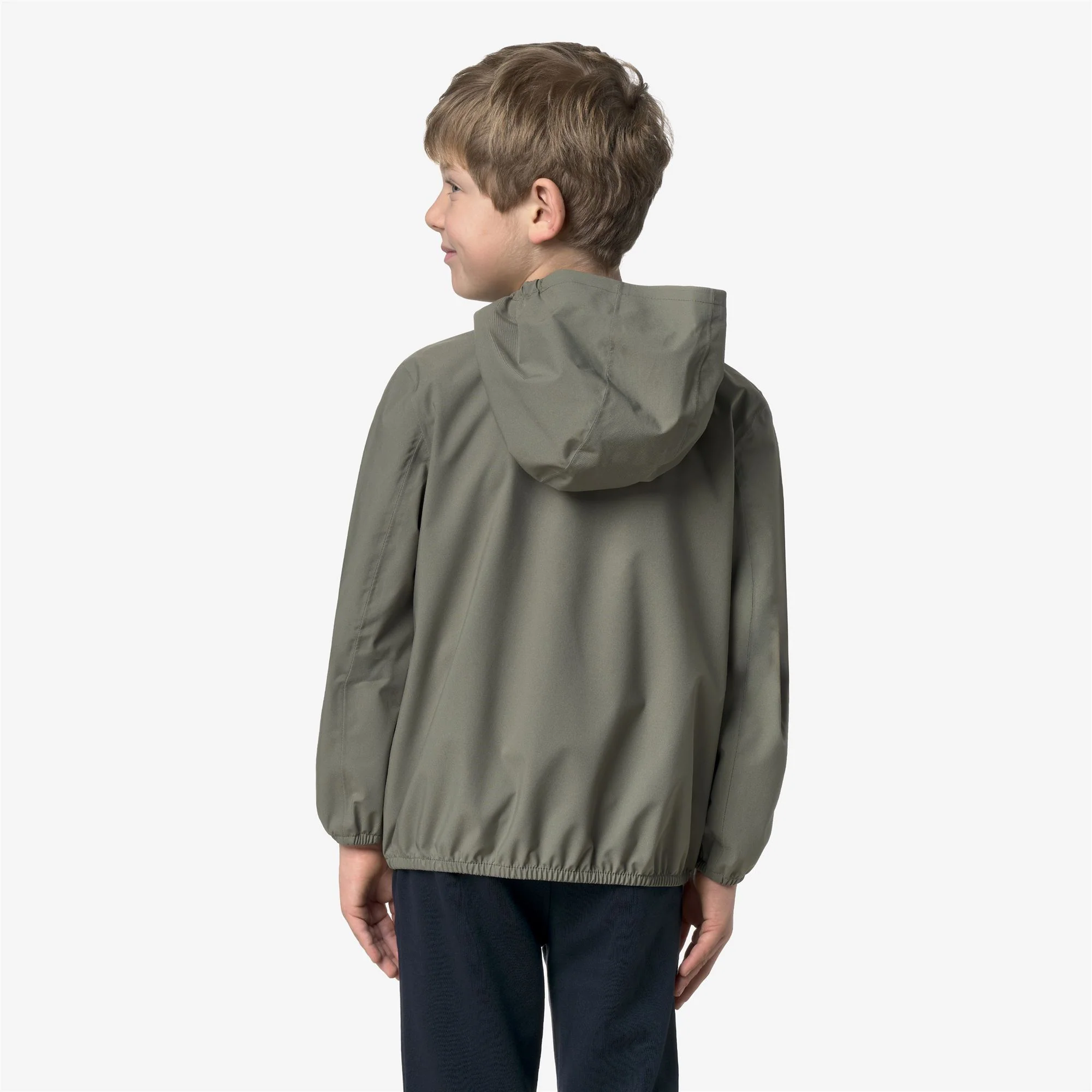 P. JACK STRETCH DOT - Jackets - Short - Boy - GREEN LICHEN - Image 5
