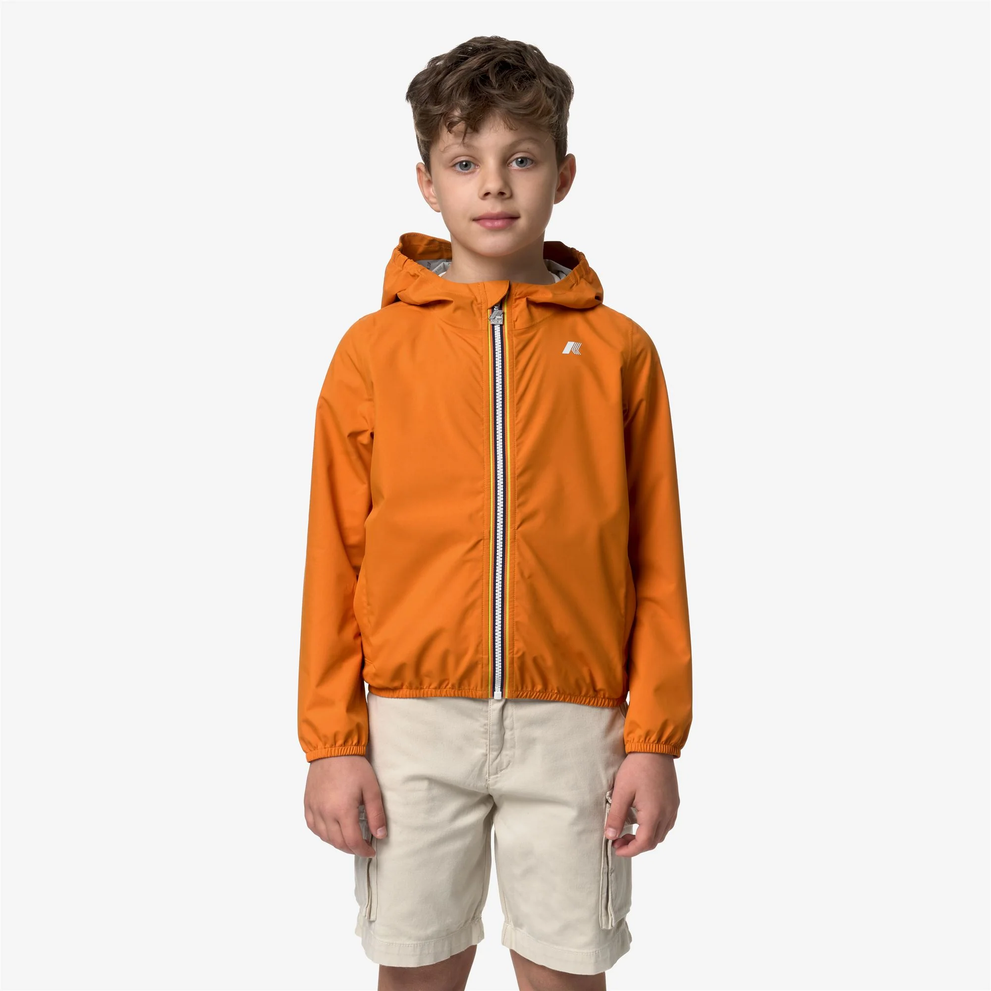 P. JACK STRETCH DOT - Jackets - Short - Boy - ORANGE MD - Image 3