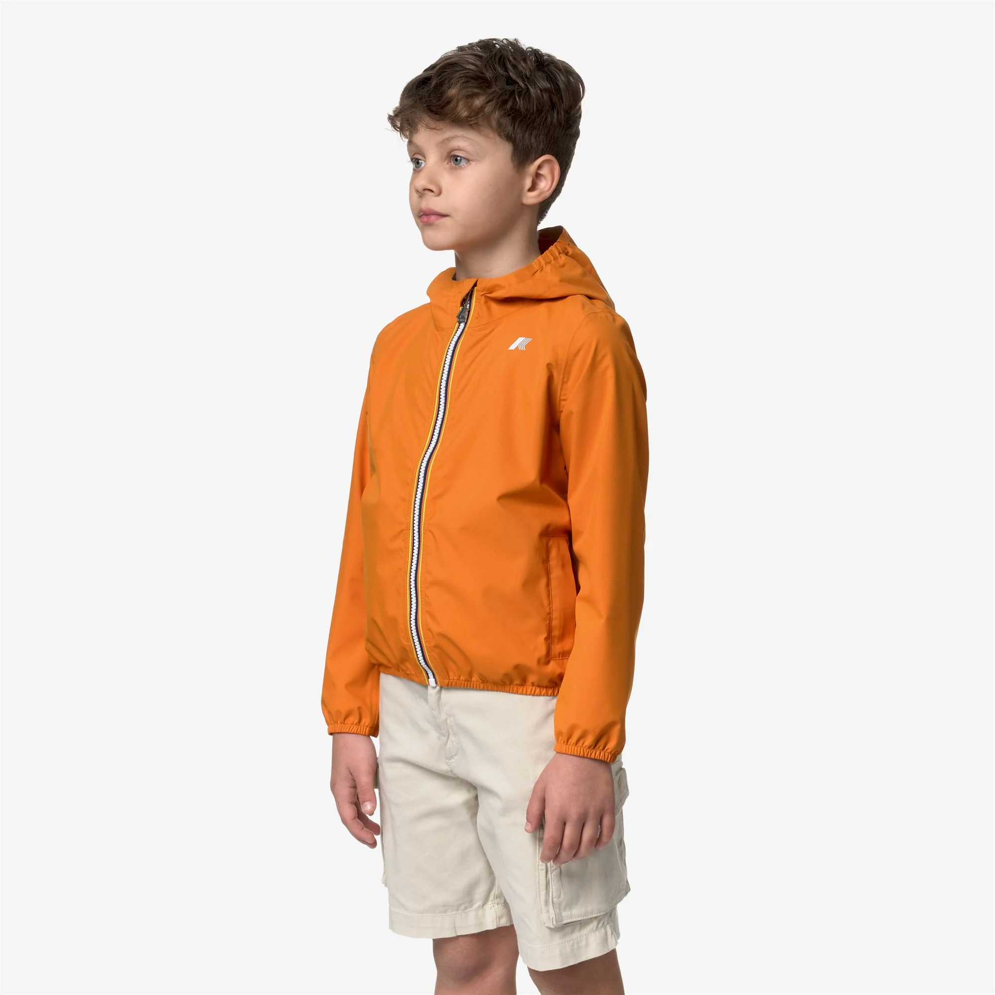 P. JACK STRETCH DOT - Jackets - Short - Boy - ORANGE MD - Image 4
