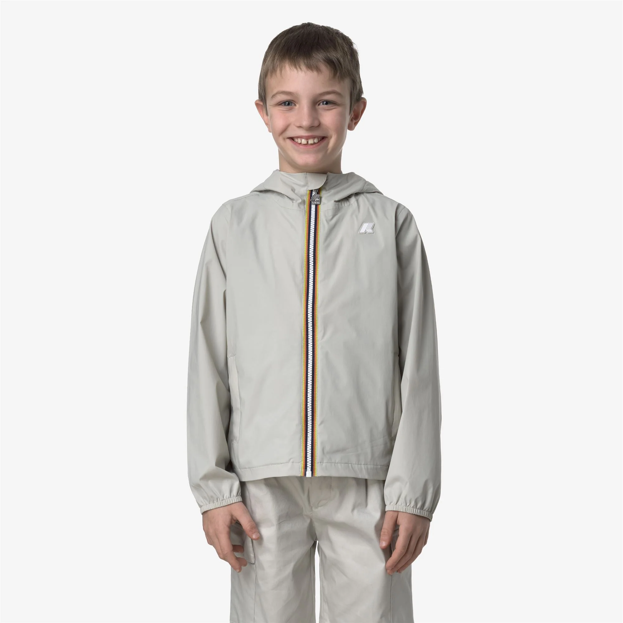 P. JACK STRETCH NYLON JERSEY - Jackets - Short - Boy - BEIGE LT - Image 3