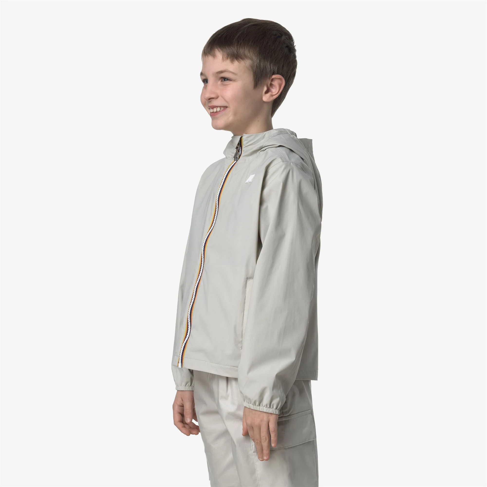 P. JACK STRETCH NYLON JERSEY - Jackets - Short - Boy - BEIGE LT - Image 4