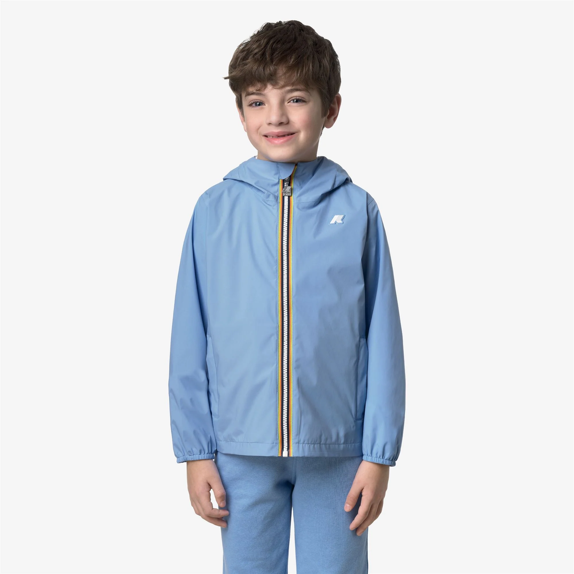 P. JACK STRETCH NYLON JERSEY - Jackets - Short - Boy - BLUE CIELO - Image 3