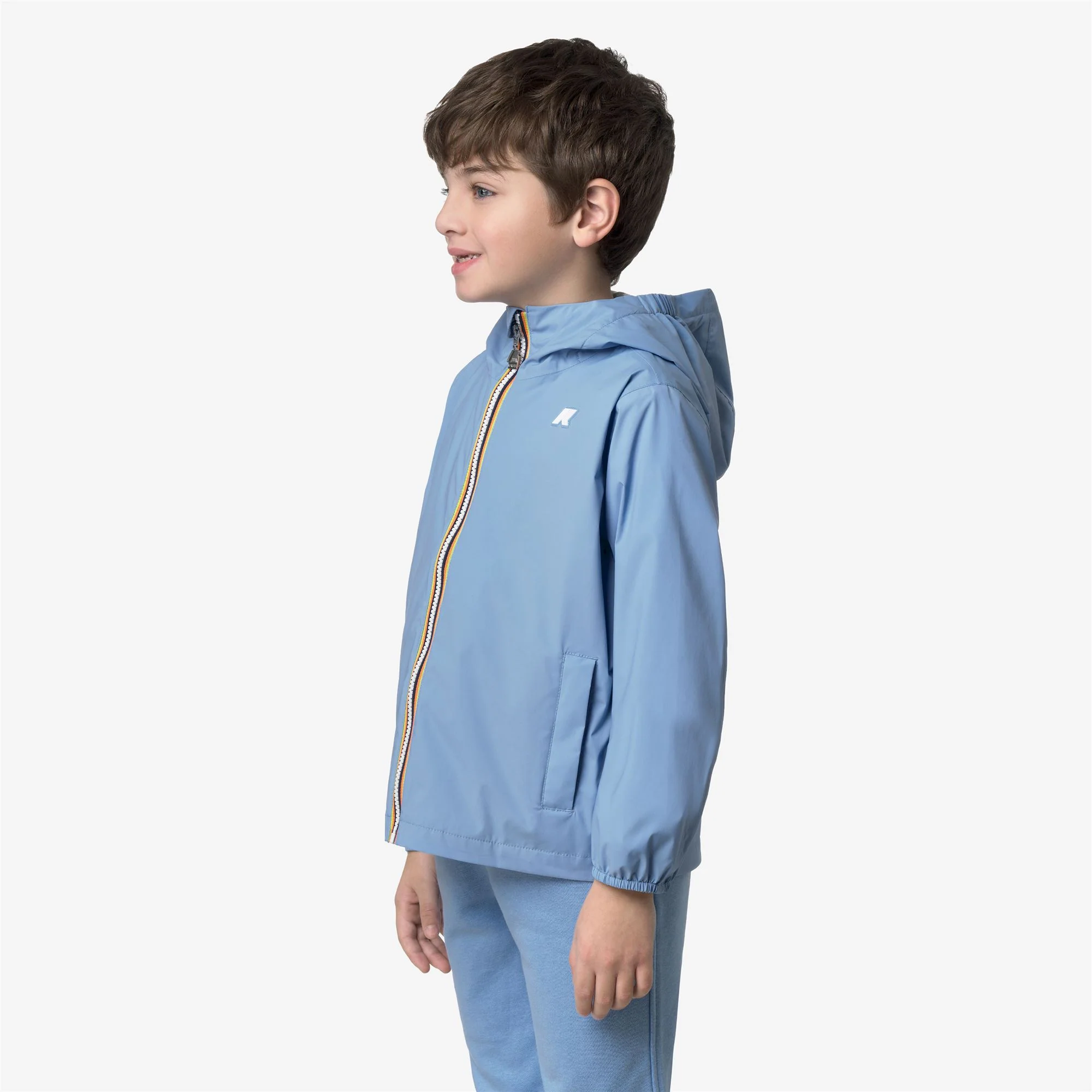 P. JACK STRETCH NYLON JERSEY - Jackets - Short - Boy - BLUE CIELO - Image 4